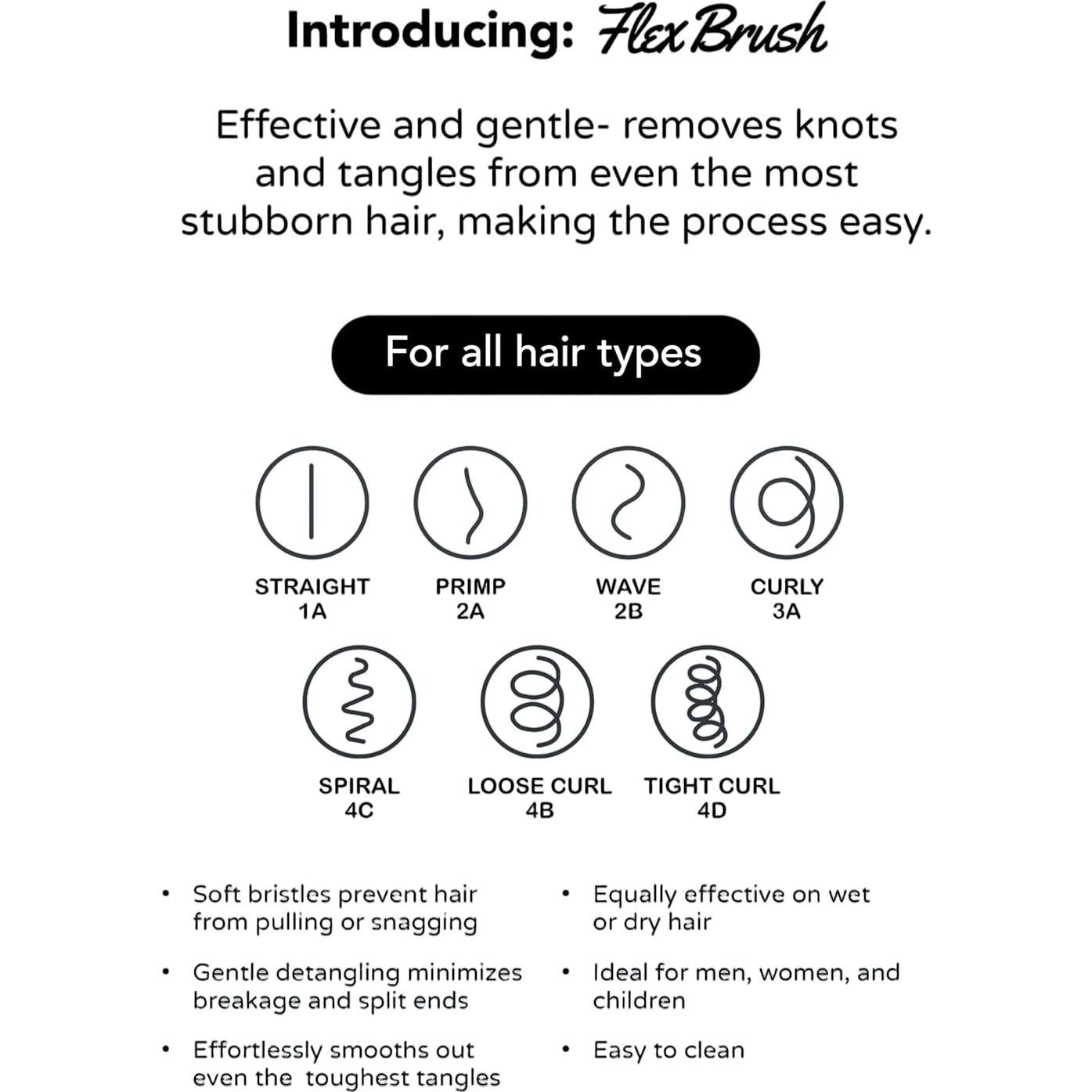 Cepillo Desenredante Flexible LAVANPRO Azul Bebé 25.5cm