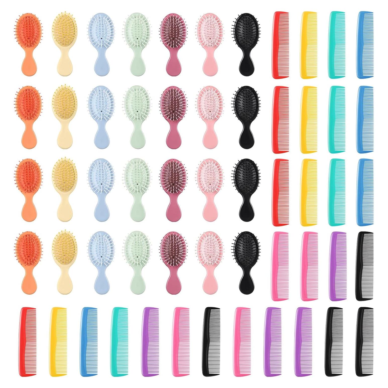 Set de 56 Piezas de Cepillos y Peines para el Cabello Gerrii