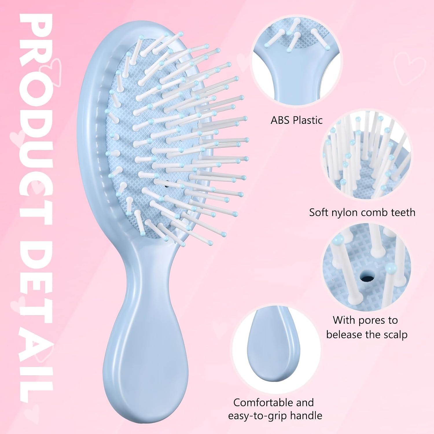 Set de 56 Piezas de Cepillos y Peines para el Cabello Gerrii