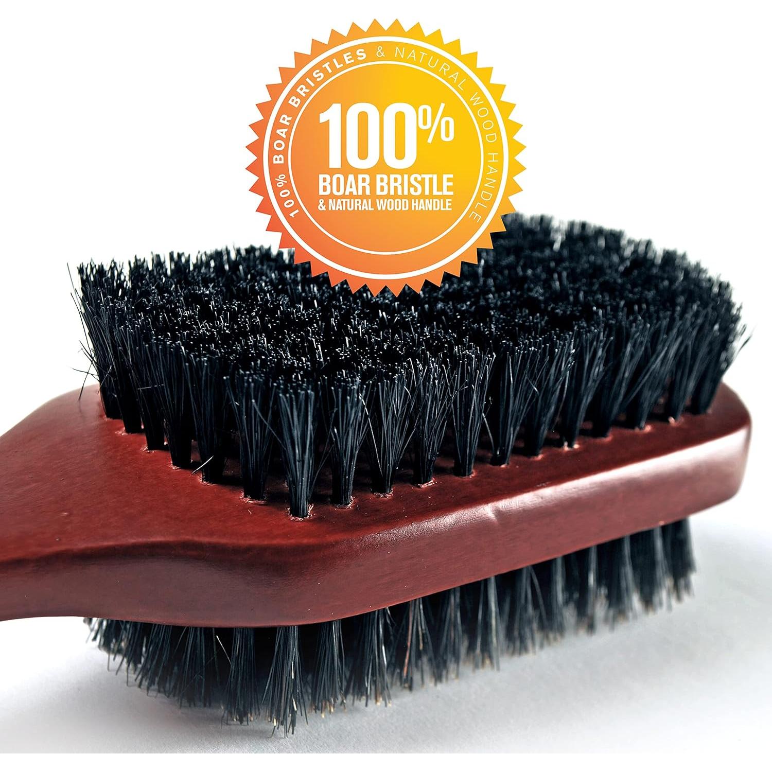 Cepillo Doble Cara Wav Enforcer Firstline 18.8cm Cerdas Jabalí