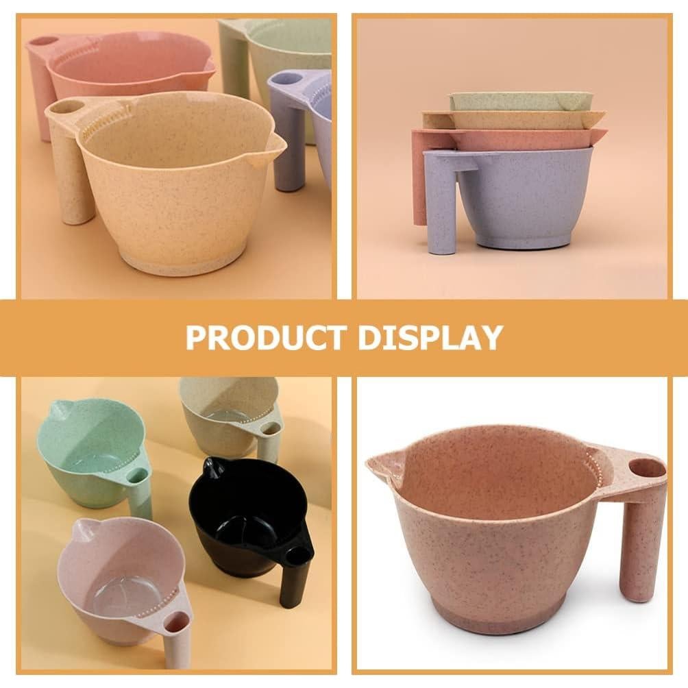 Set 2 Tazones para Teñir Cabello Minkissy Rosa 17x9cm