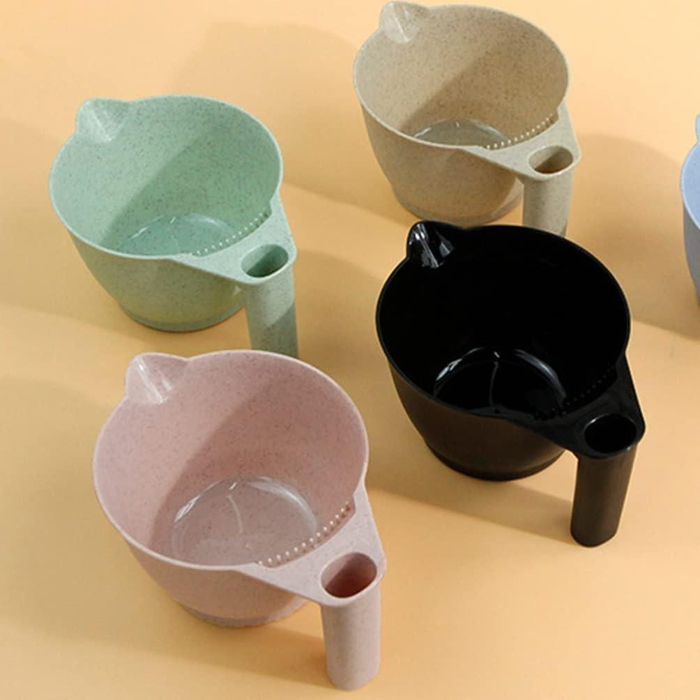 Set 2 Tazones para Teñir Cabello Minkissy Rosa 17x9cm