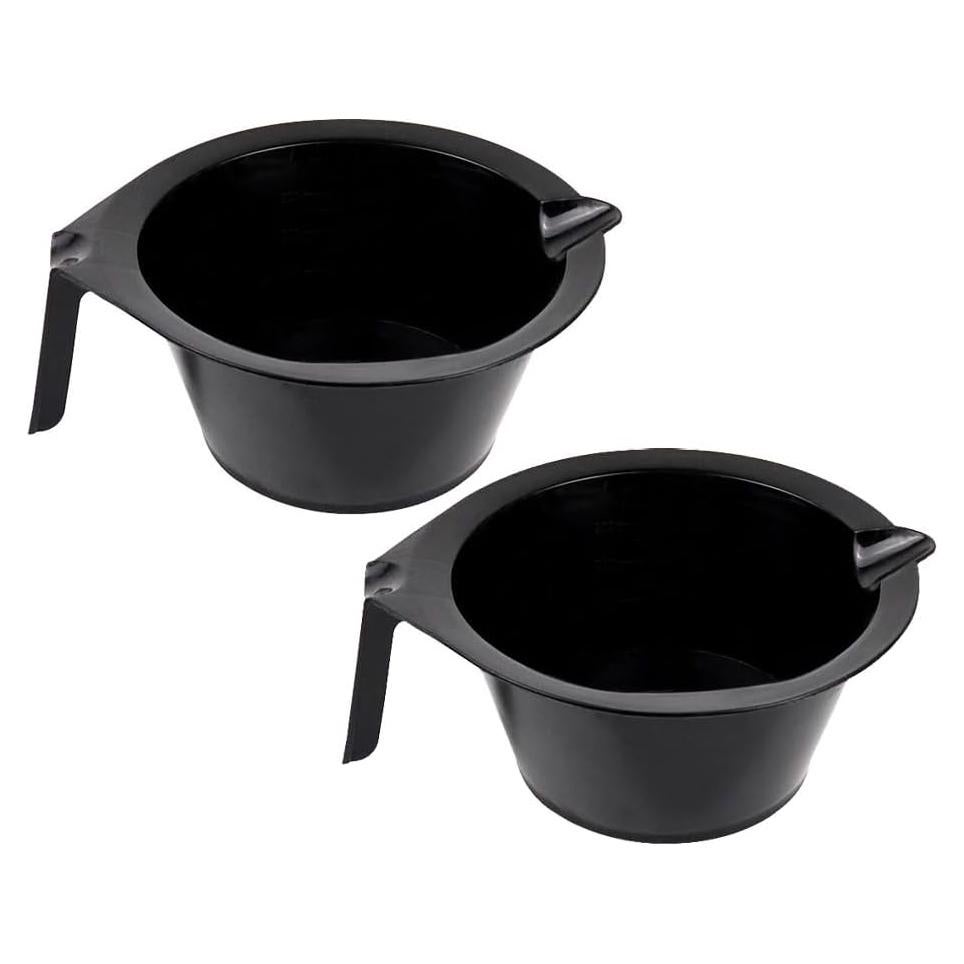 Tazones para Color de Cabello Lasenersm - 2 Piezas Negro