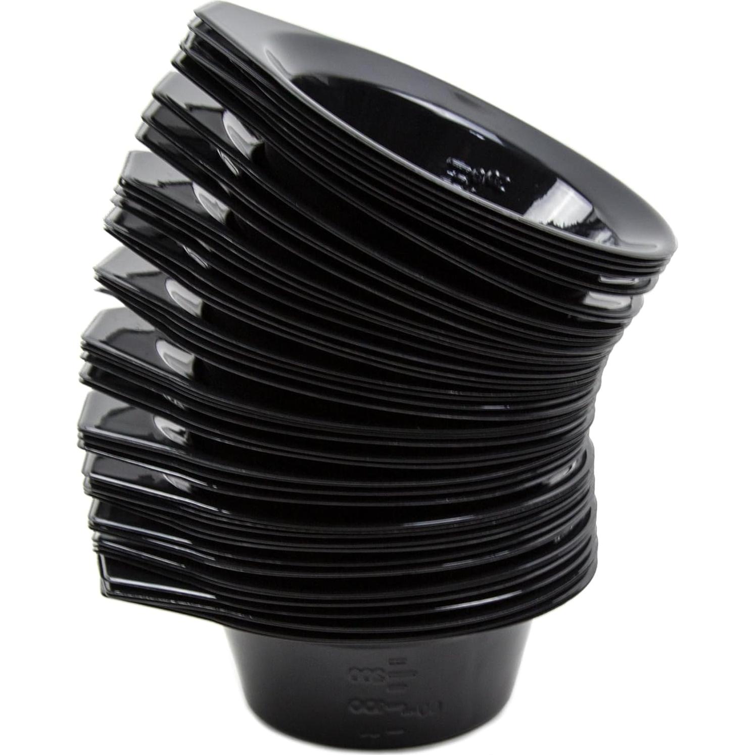 Tazones desechables para tinte de cabello Salon Supply Co - 50 unidades