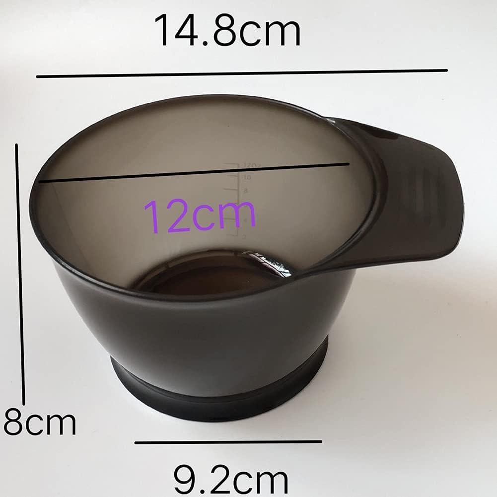 Tazones de Mezcla para Cabello UUYYEO 4 Pcs Plástico 14.8cm