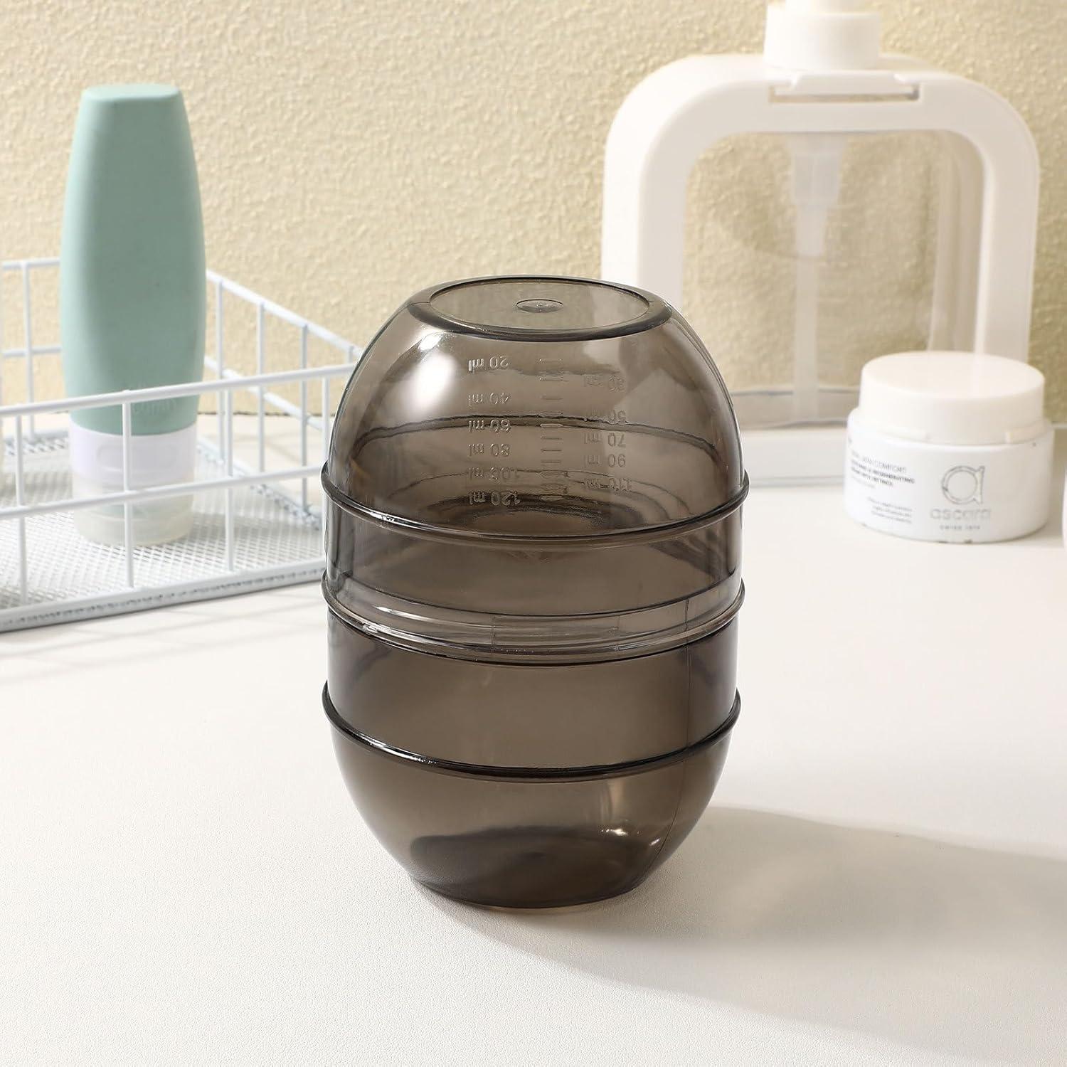 Taza Medidora de Tinte para Cabello Minkissy 14x5.5cm