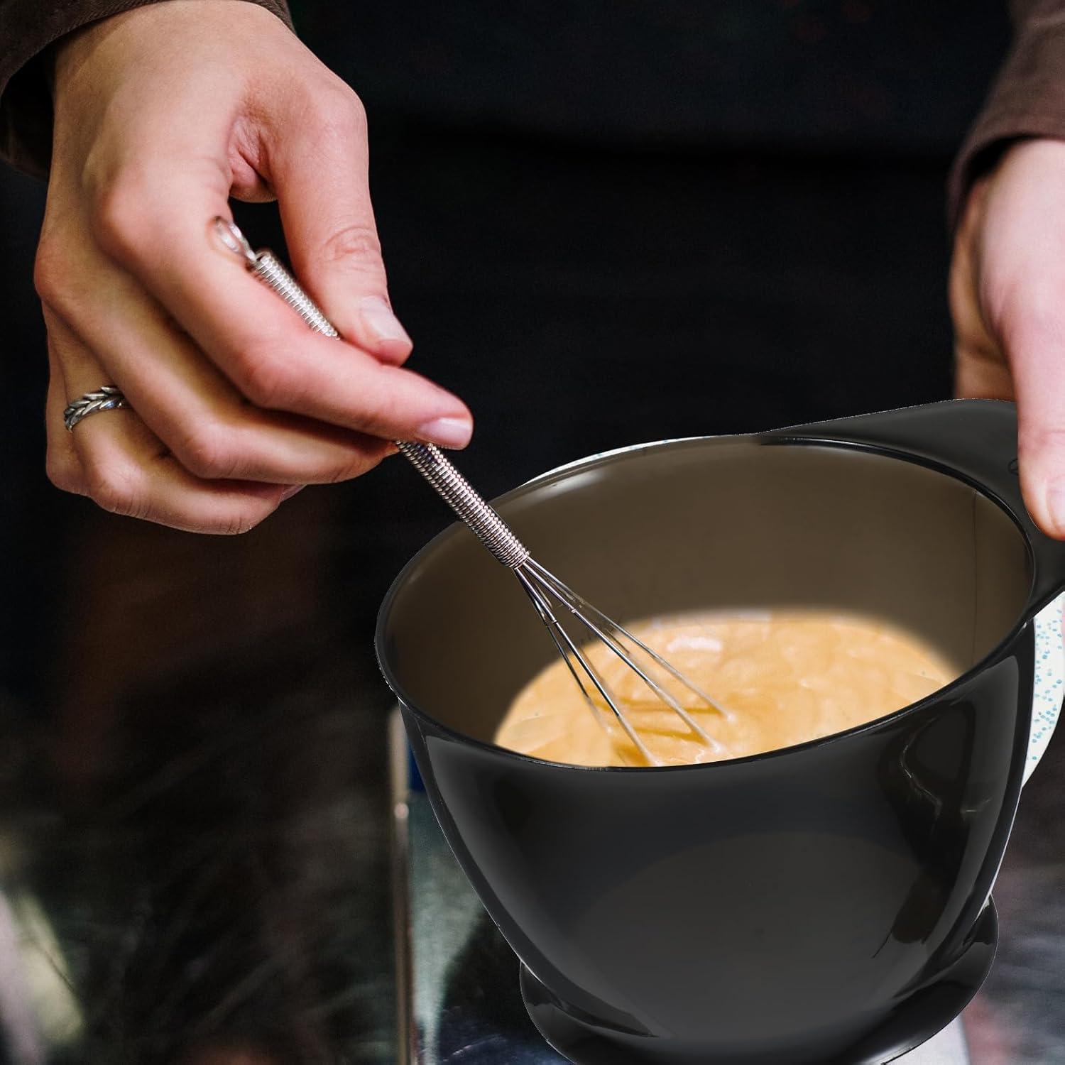 Juego de Cuencos para Tinte de Cabello SHERCHPRY 2 Pcs Antideslizante