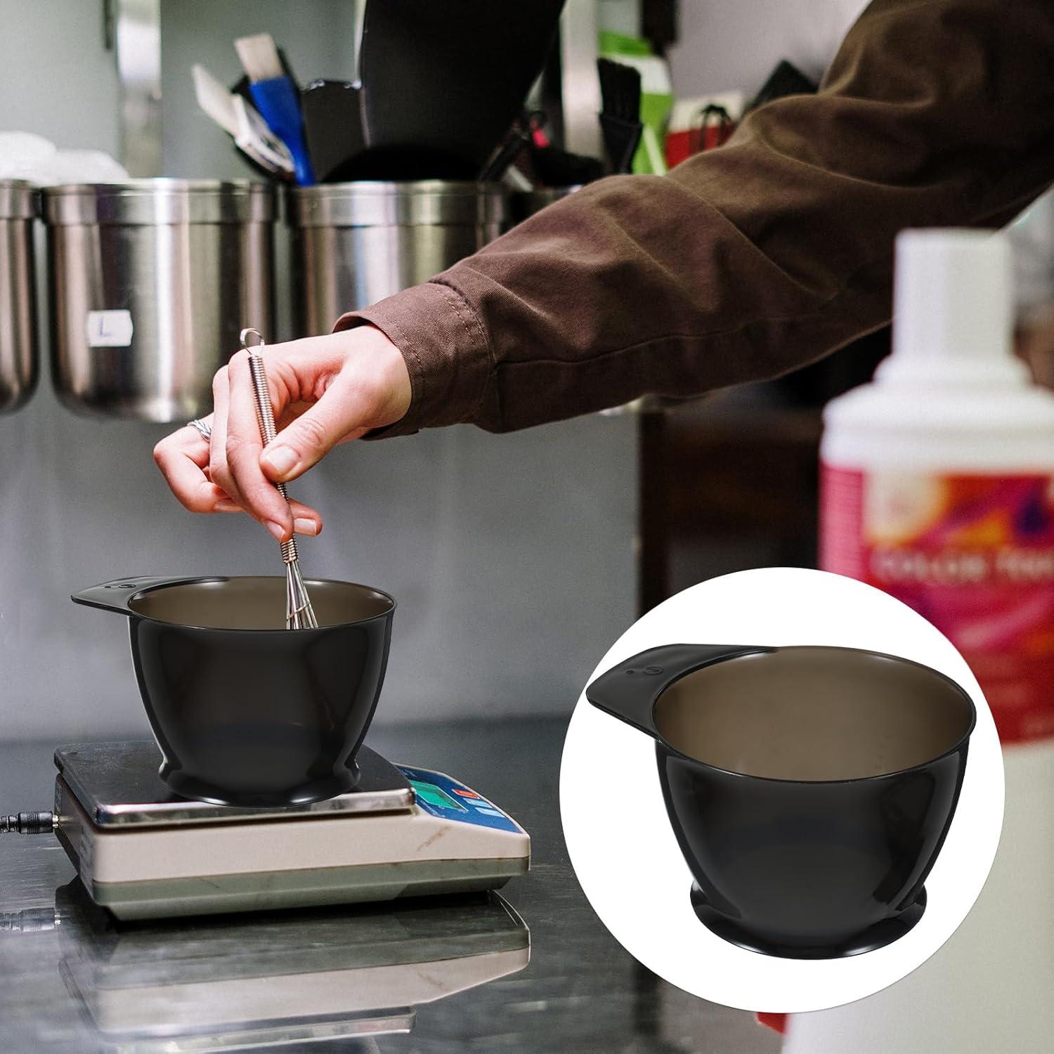 Juego de Cuencos para Tinte de Cabello SHERCHPRY 2 Pcs Antideslizante