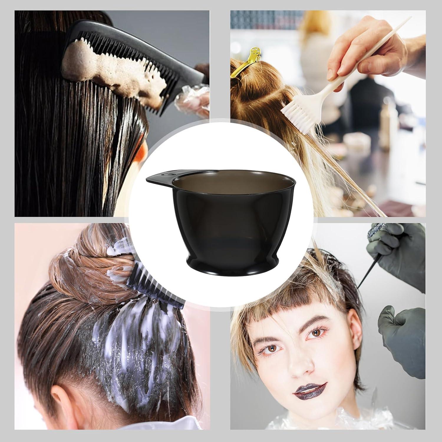 Juego de Cuencos para Tinte de Cabello SHERCHPRY 2 Pcs Antideslizante