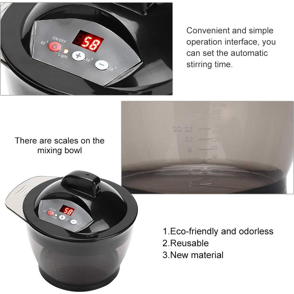 Tazón Mezclador Eléctrico YOUTHINK para Tinte de Cabello