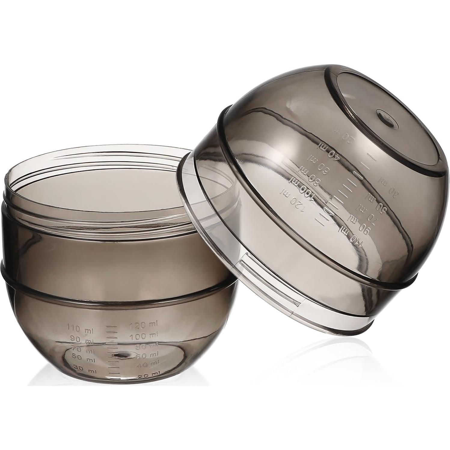 Tazón Mezclador de Tinte Beaupretty 14x5.5cm Gris 5 Piezas