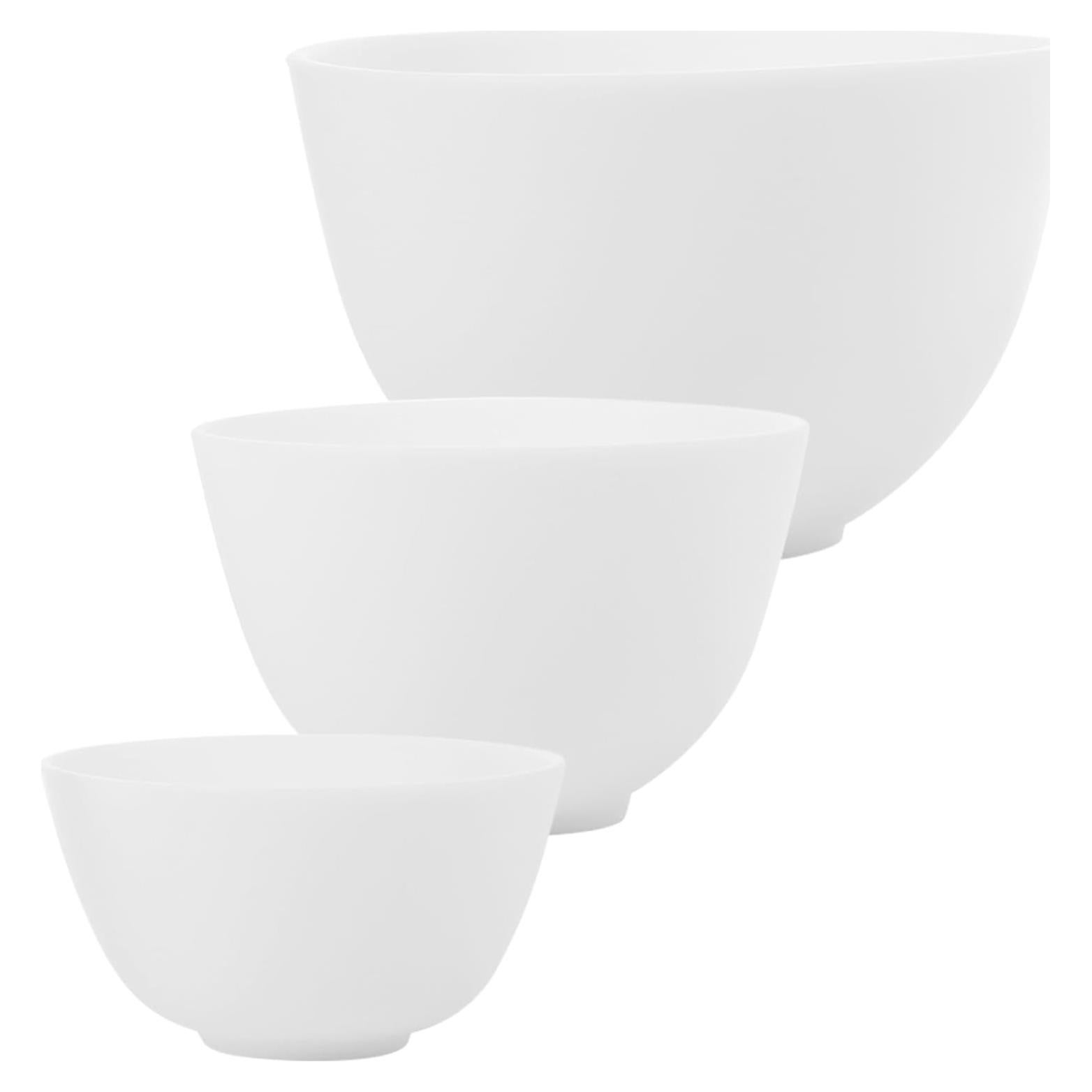 Juego de 3 Tazones de Silicona FOMIYES para Mascarillas Faciales