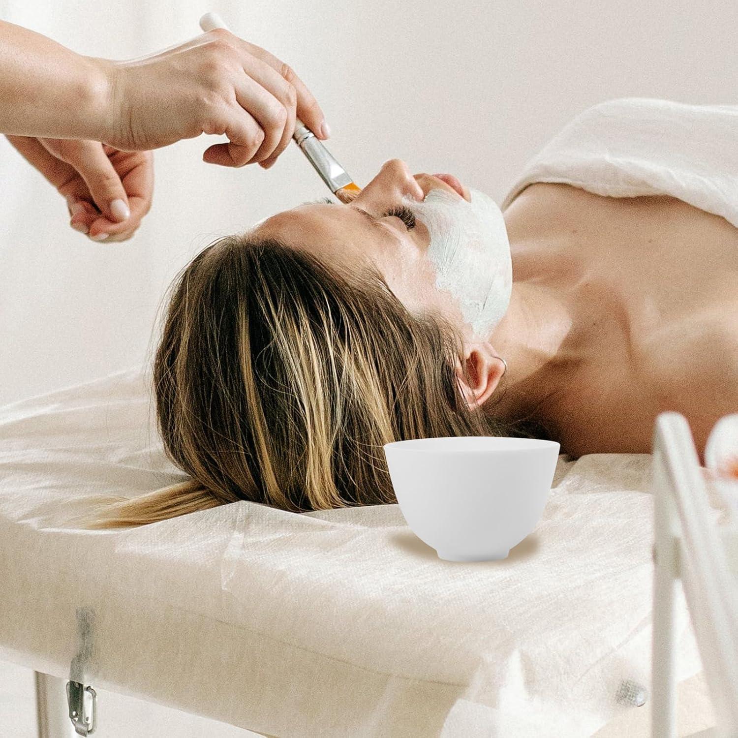 Juego de 3 Tazones de Silicona FOMIYES para Mascarillas Faciales