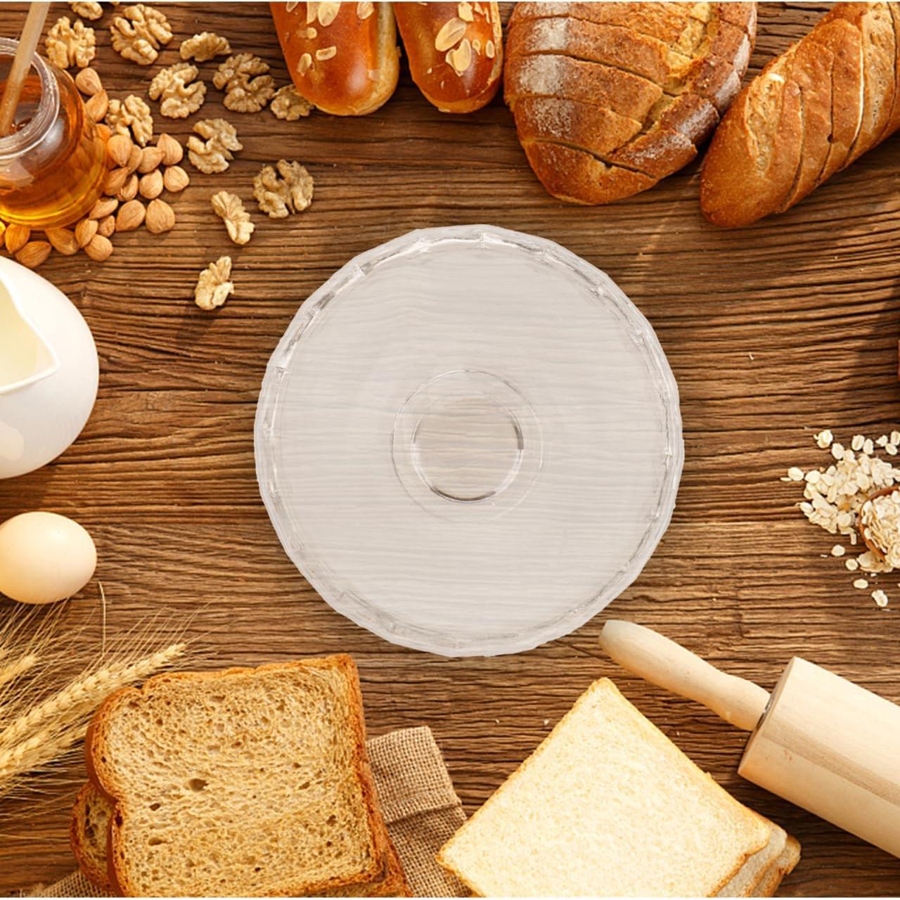 Juego de 4 Tazones de Mezcla de Cristal Healeved 1000ml