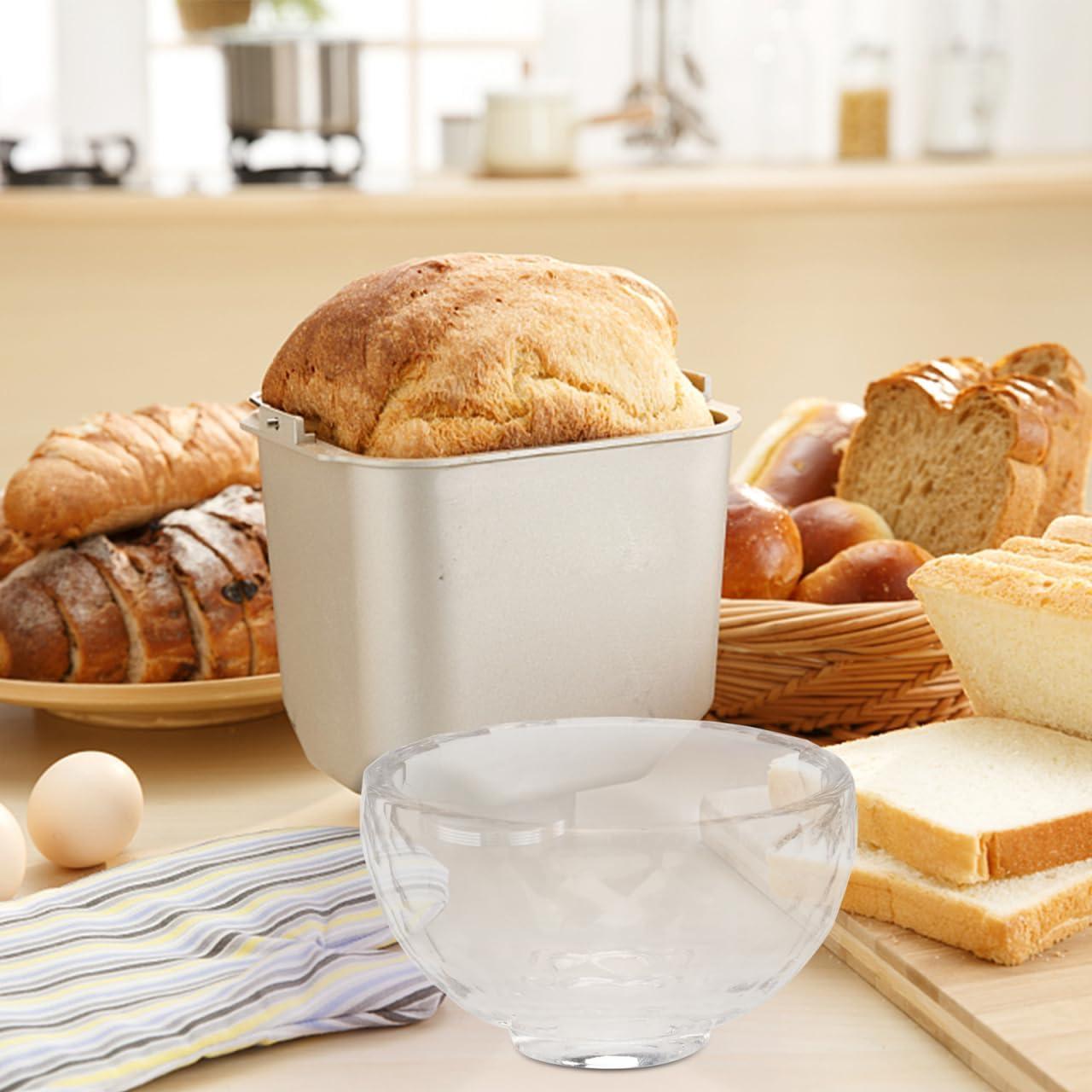 Juego de 4 Tazones de Mezcla de Cristal Healeved 1000ml