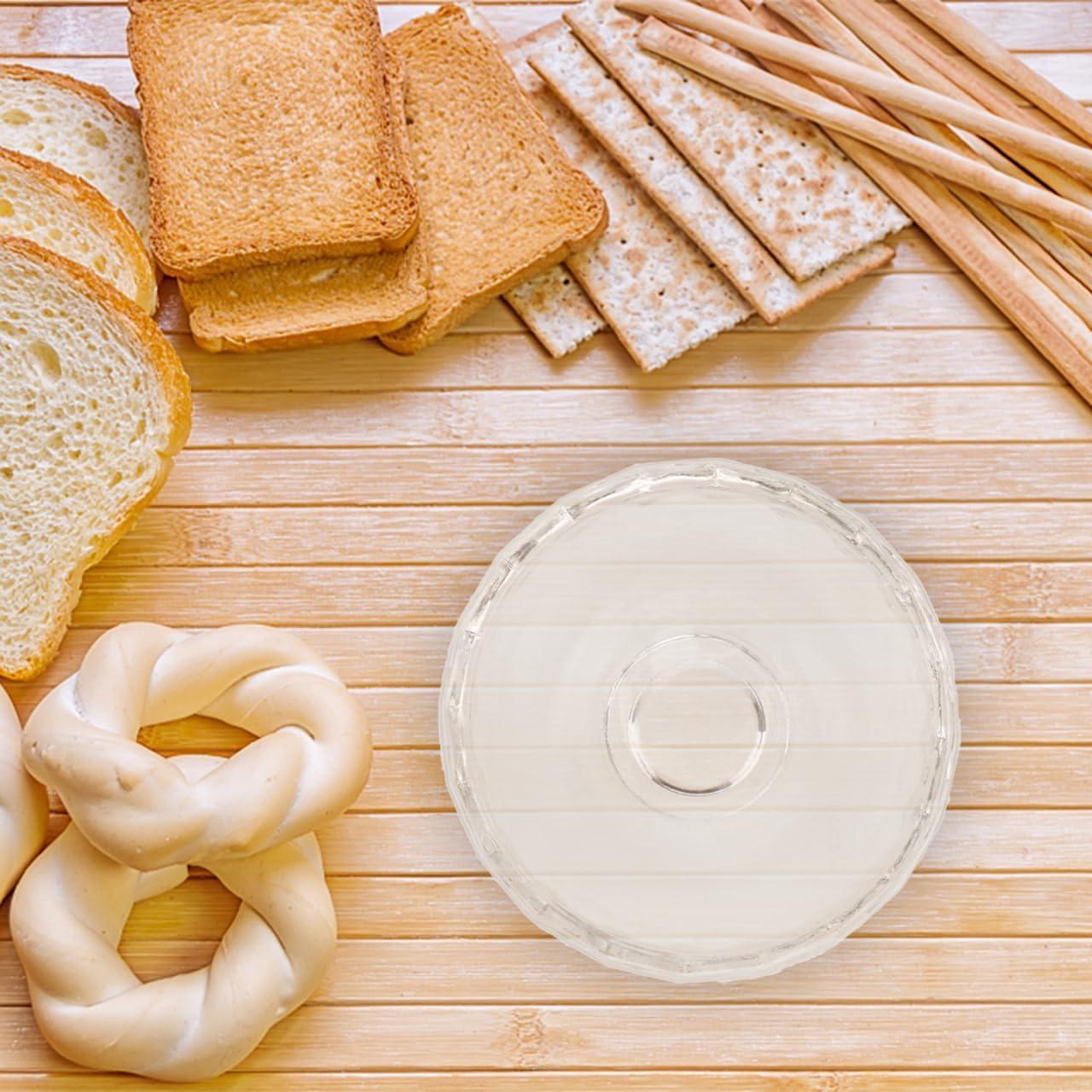 Juego de 4 Tazones de Mezcla de Cristal Healeved 1000ml