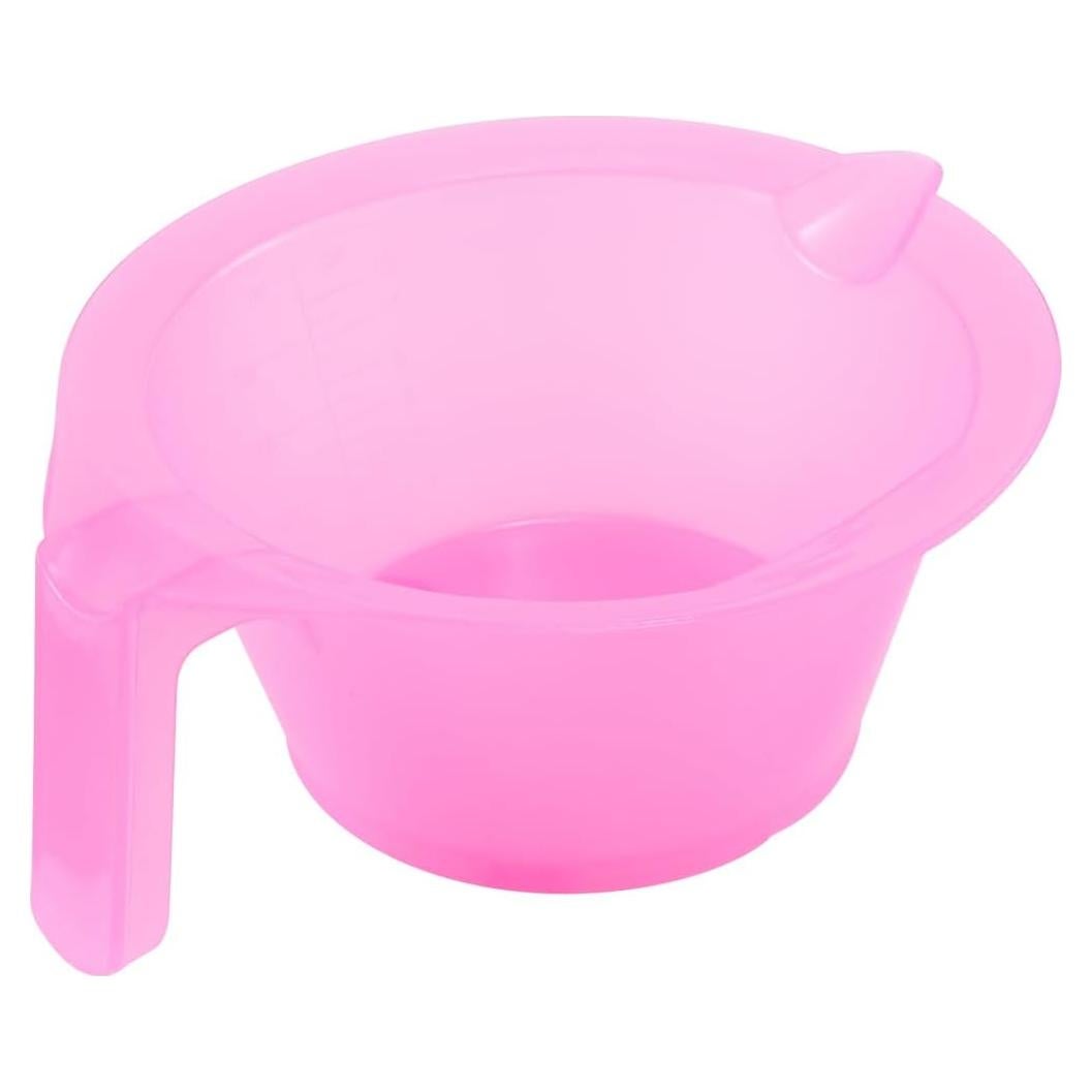 Set de 3 Tazones Rosa para Mezclar Tinte de Cabello FOMIYES