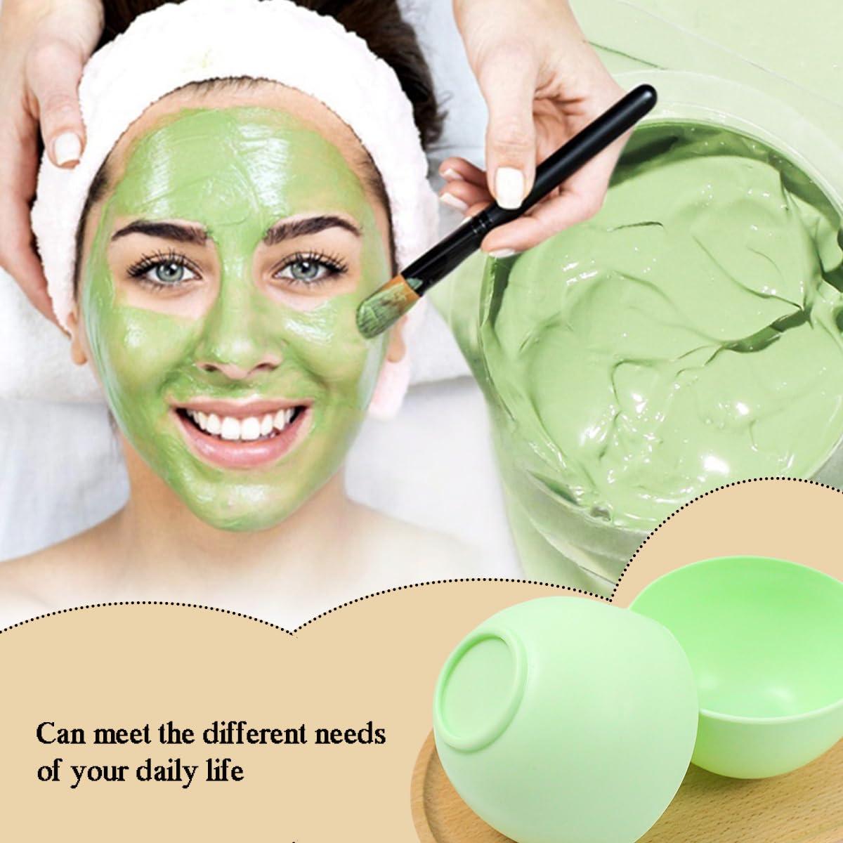 Juego de 6 Tazones de Silicona PLINNILUY para Mascarillas 8.4 cm