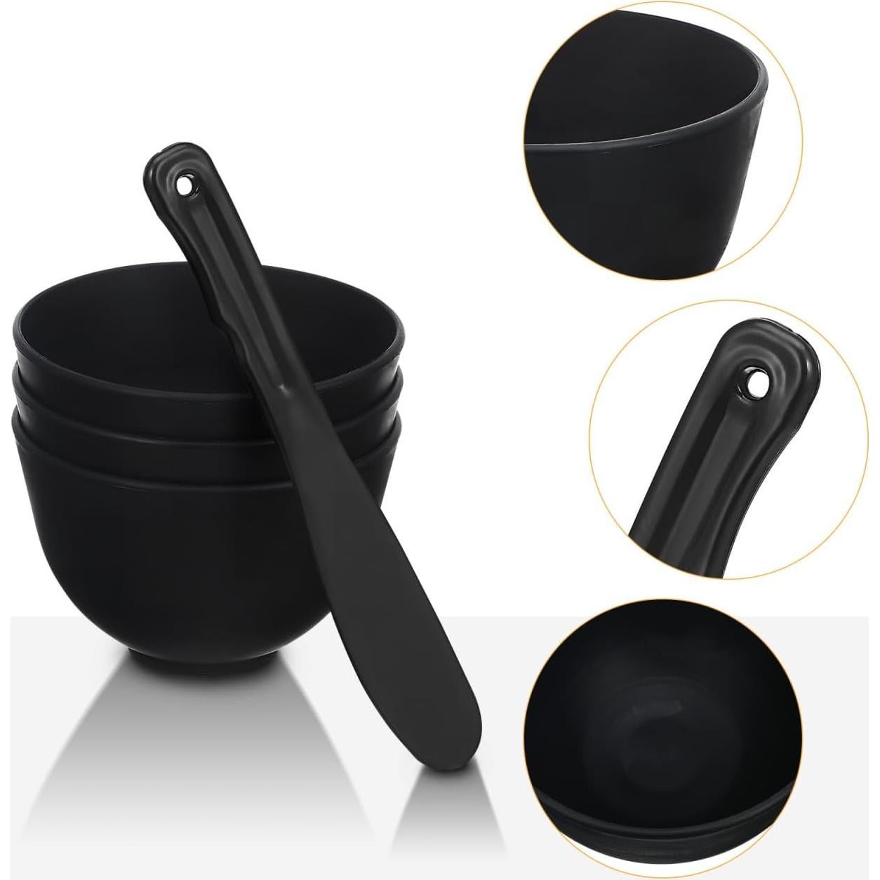 Juego de Cuencos de Silicona Healeved para Mascarillas Faciales