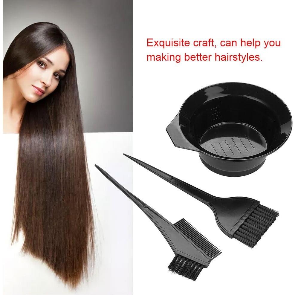 Set de Pinceles y Cuenco para Tinte Dioche - 3 Piezas Profesional