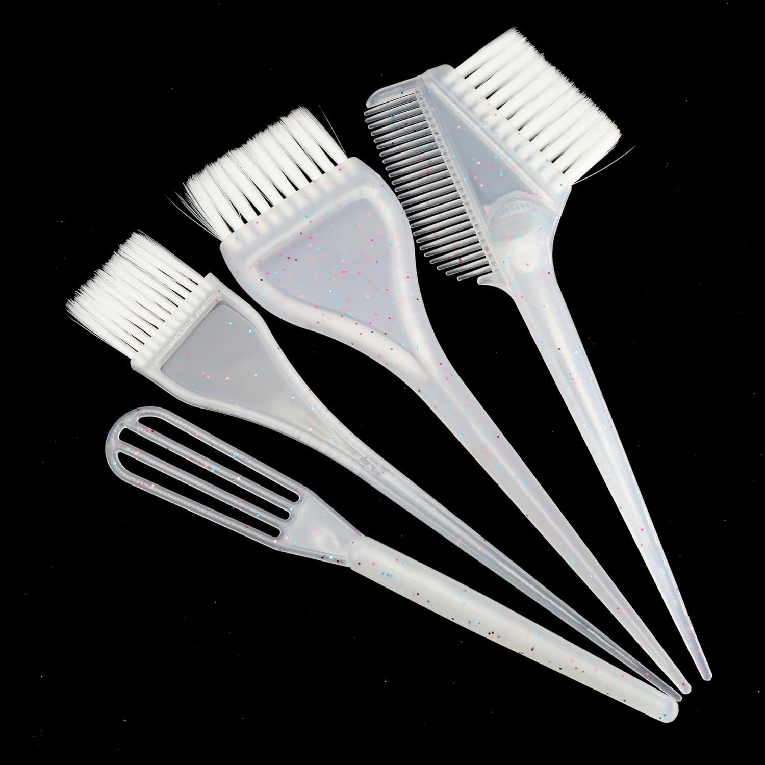 Juego de Brochas y Cuenco para Tinte de Cabello KH866 - 5 Piezas