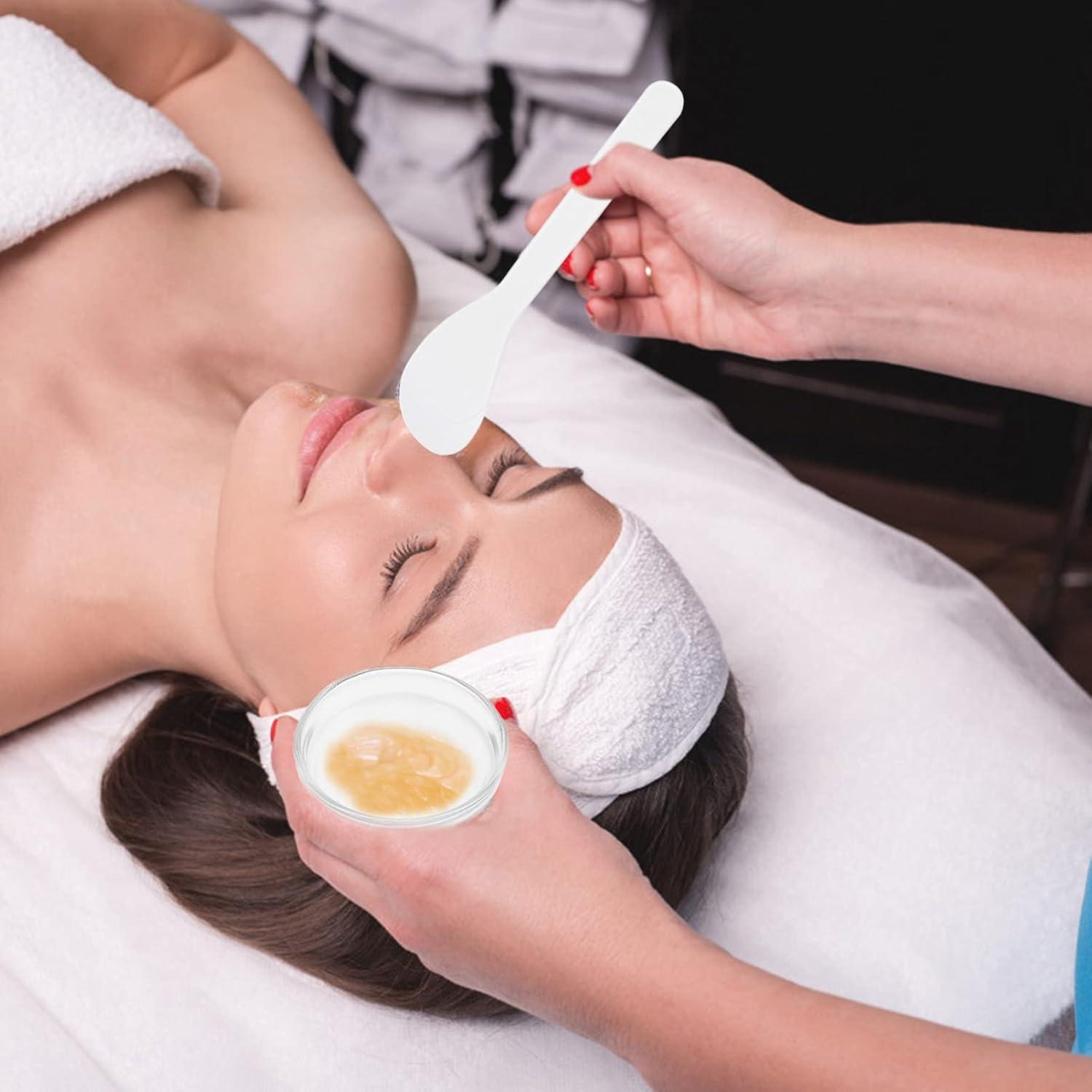 Beaupretty 5 Cuencos de Vidrio para Mezclar Máscaras Faciales 6x6cm