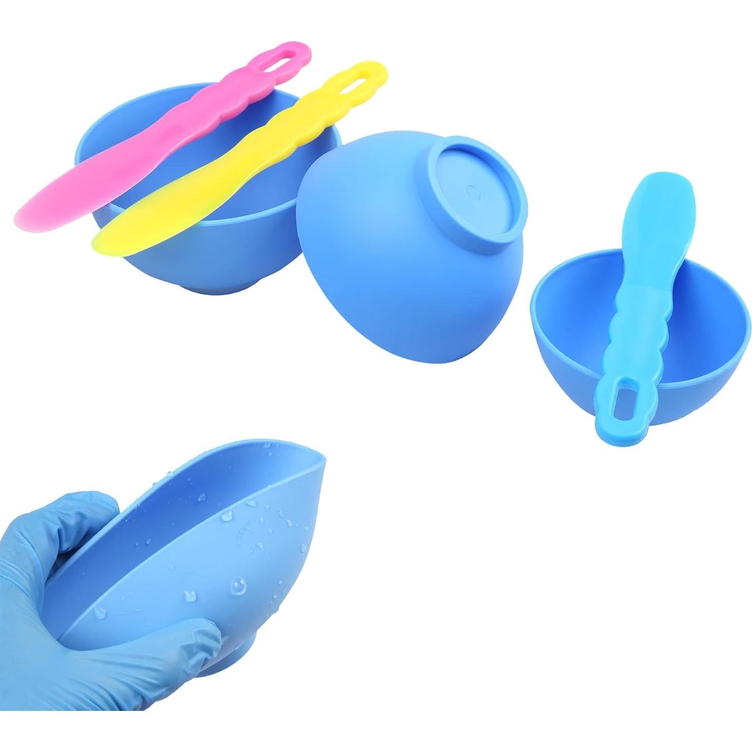 Tazón Mezclador Dental Vocadok 6 Piezas Goma Flexible