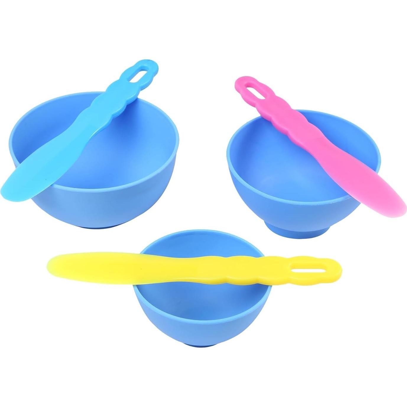 Tazón Mezclador Dental Vocadok 6 Piezas Goma Flexible