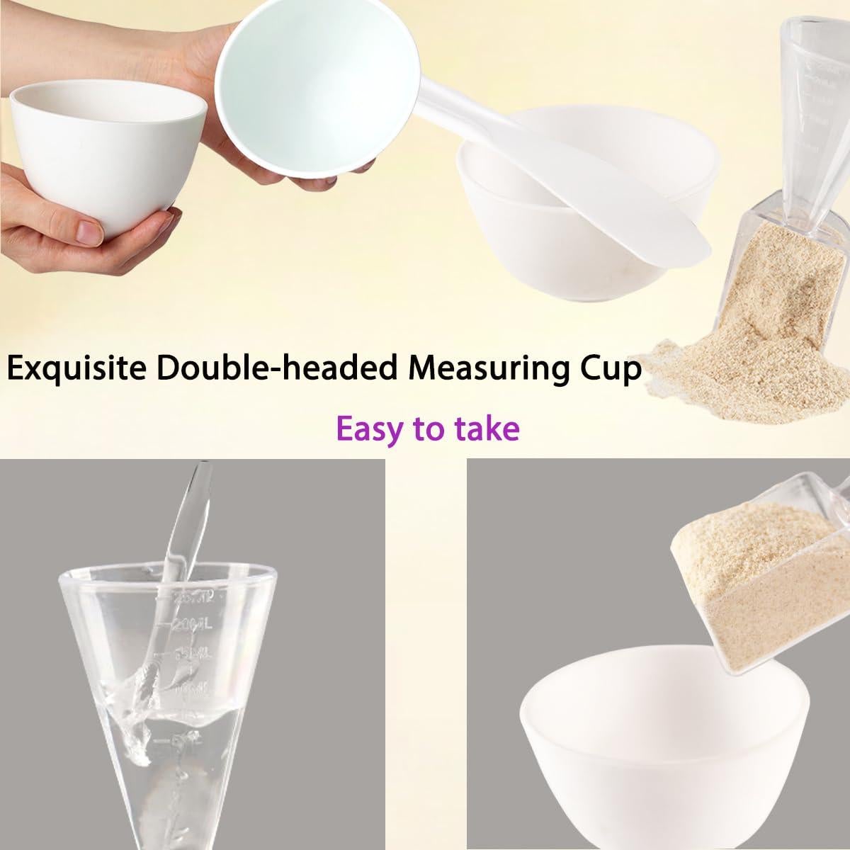 Juego de 4 Piezas de Tazones Mezcladores de Silicona PLINNILUY