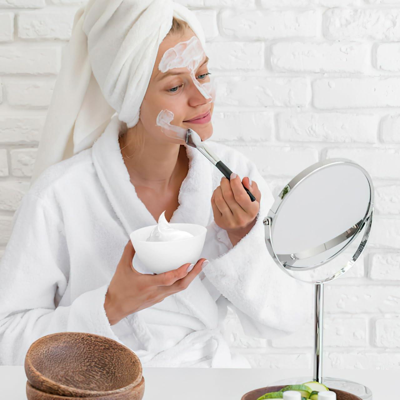 Set de 5 Tazones de Mezcla de Silicona Minkissy para Máscaras Faciales