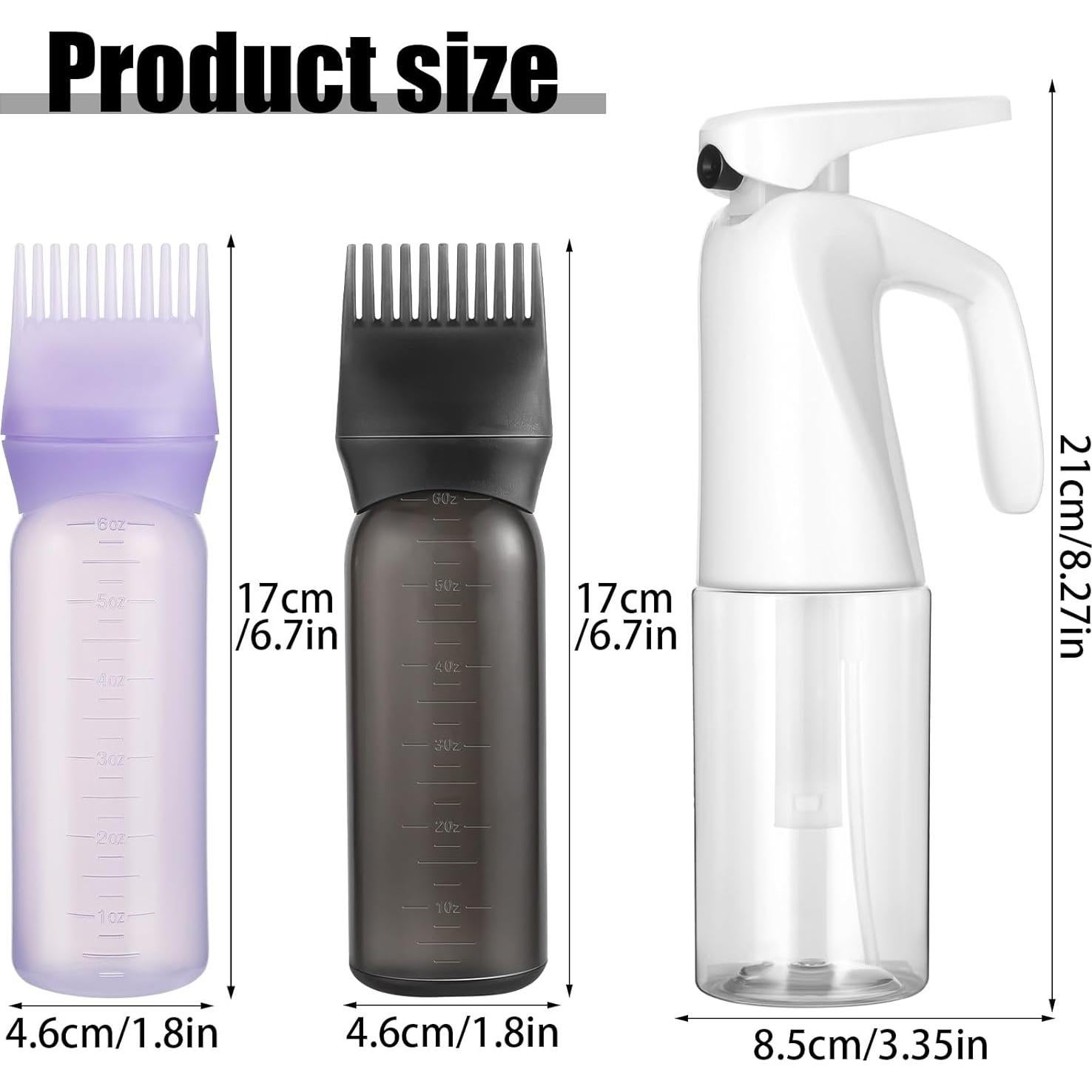 Botella Aplicadora de Raíz y Spray Continuo Pimoys 17cm