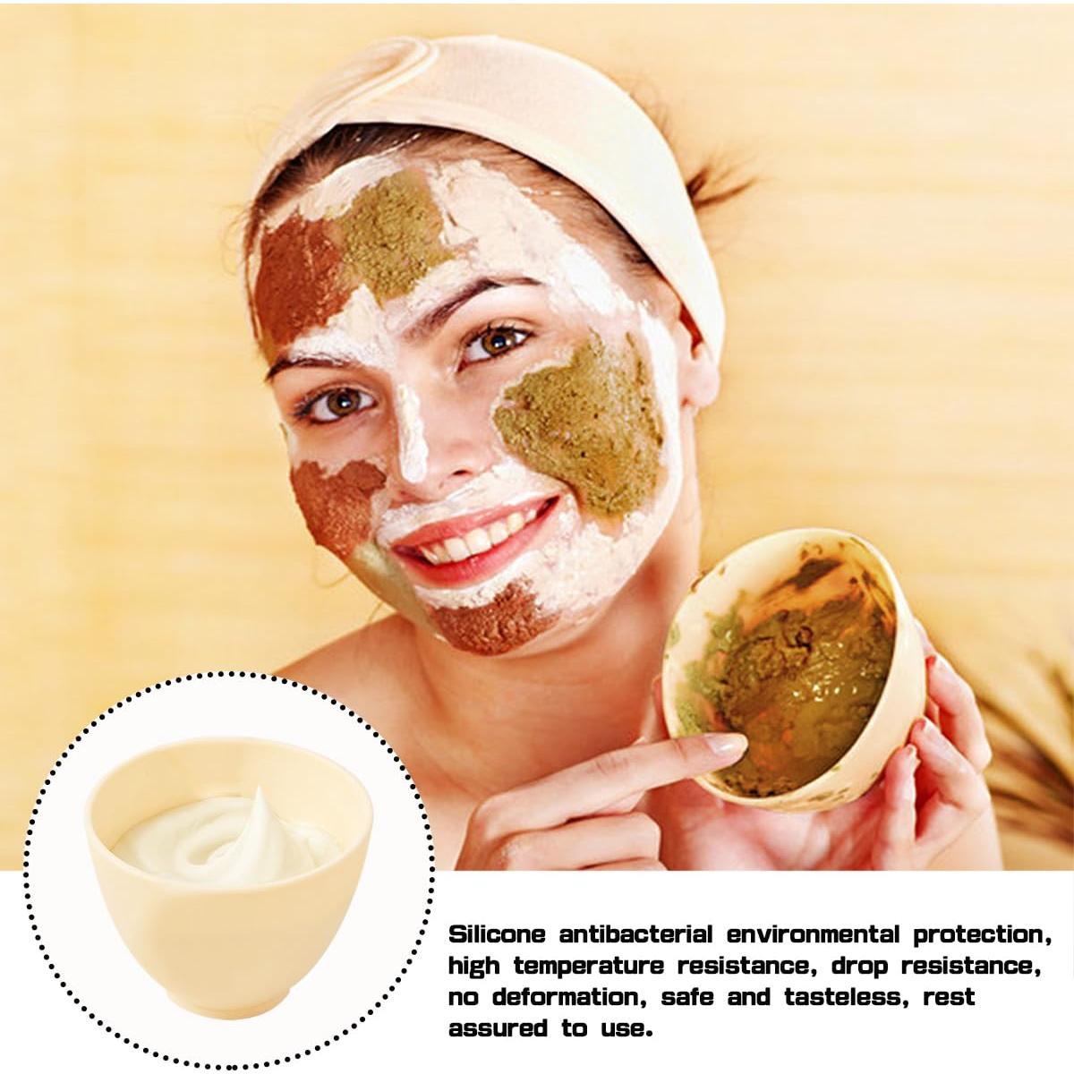 Tazón Mezclador de Silicona Katigate 10 cm 4 Pcs Amarillo