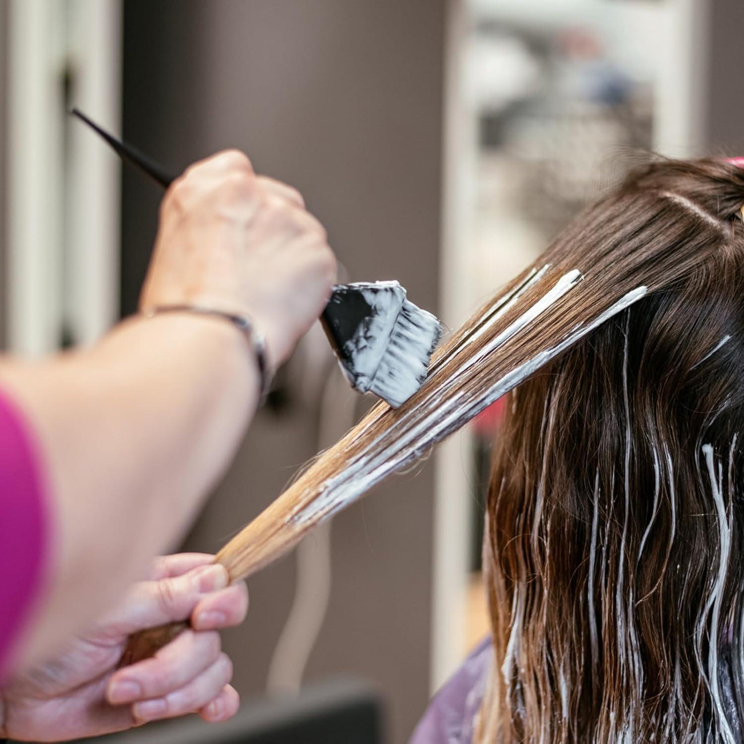 Kit de 3 Brochas para Tinte de Cabello Gtziqa - Negro, Azul, Rosa