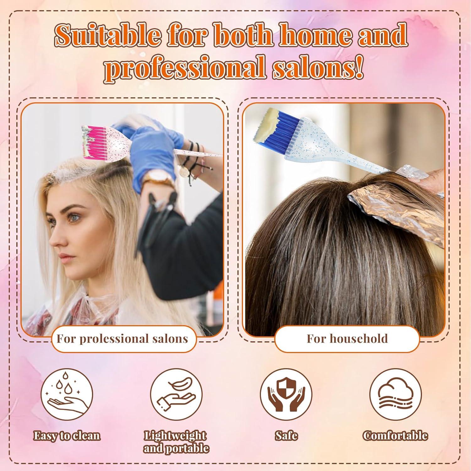 Juego de 9 Pinceles para Color de Cabello Classicseali