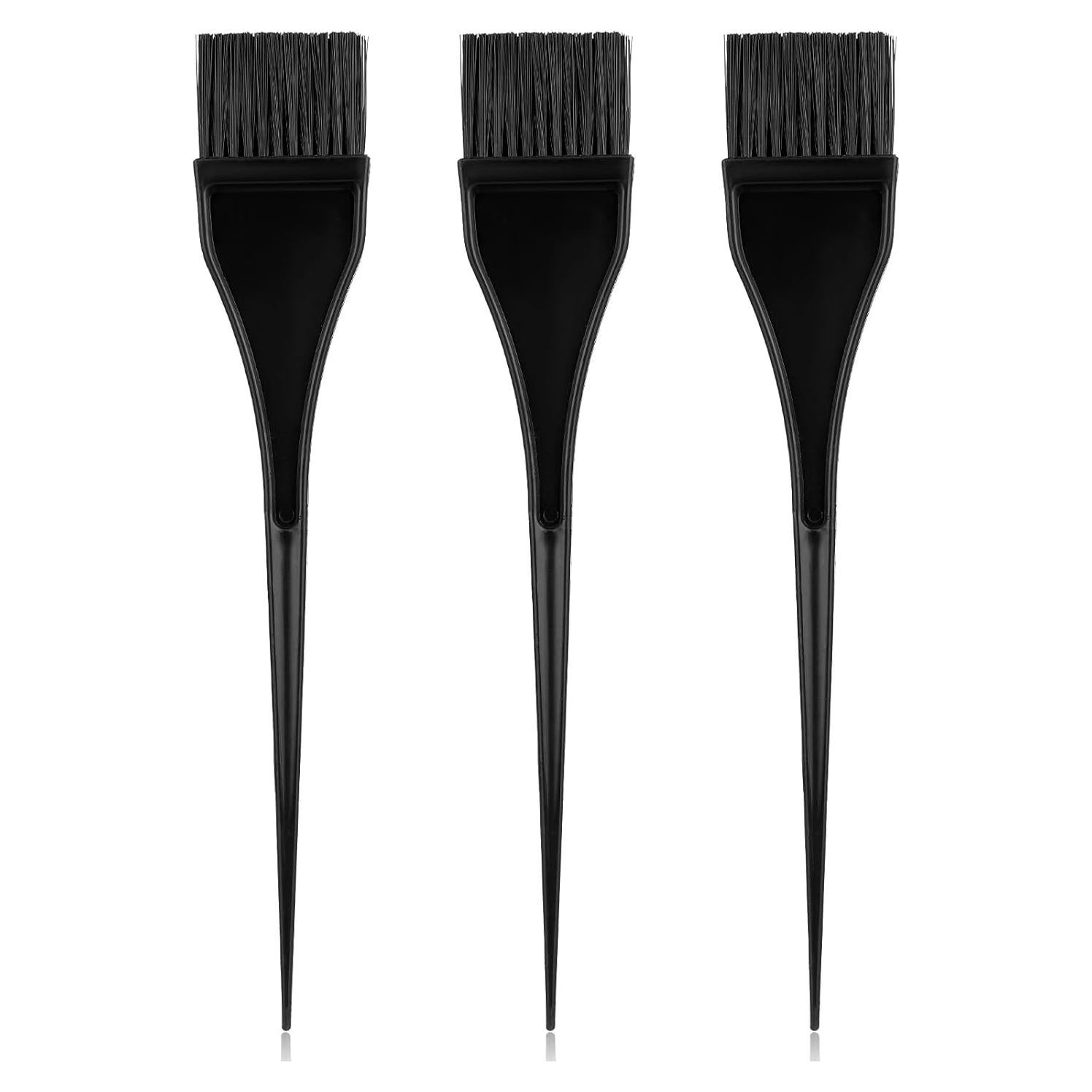 Set de 3 Brochas para Tinte de Cabello - Aplicación Profesional