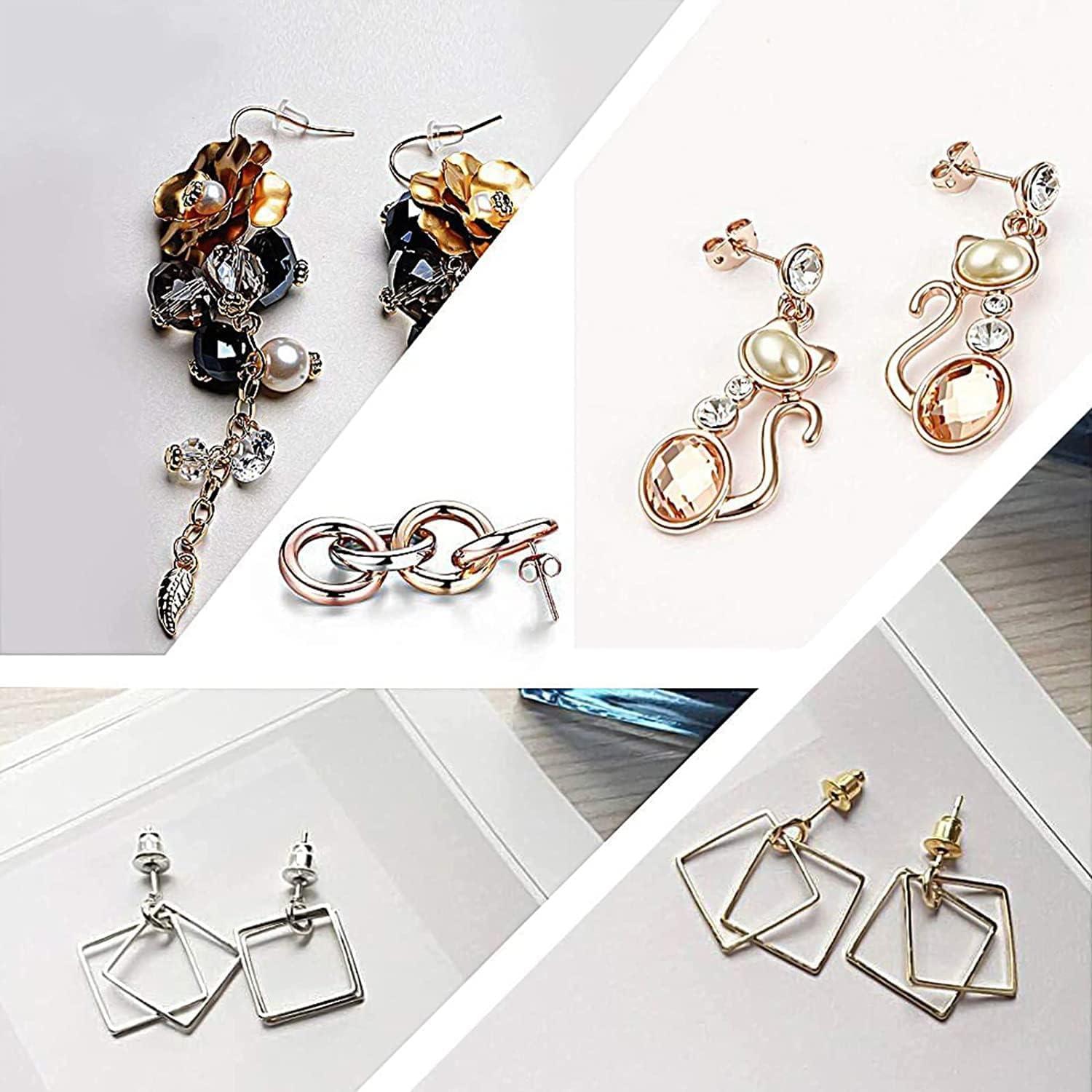 Kit de 452 Respaldos para Pendientes Hokoad - 8 Estilos Variados