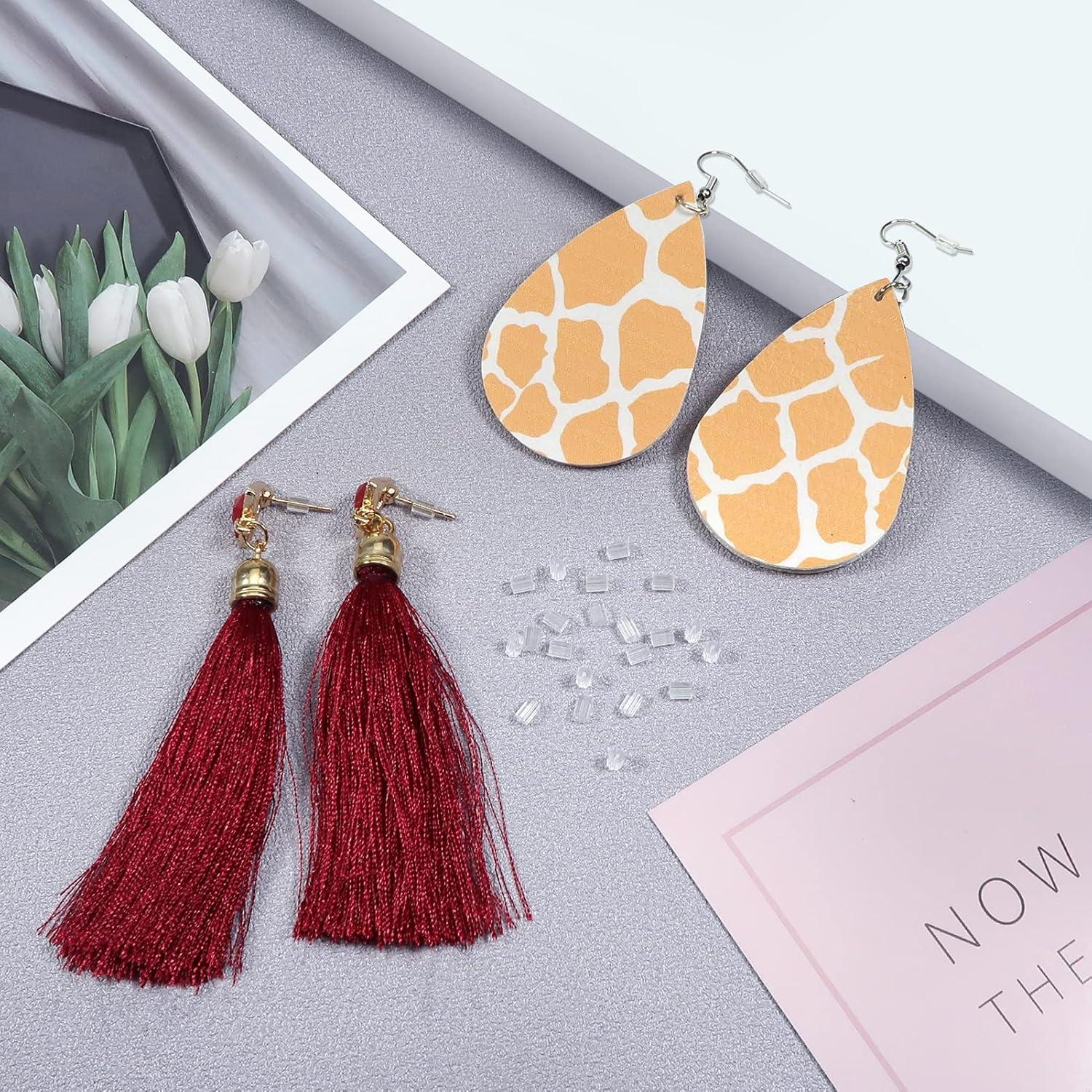 Tapones de Silicona Transparentes TOAOB 144 Piezas 2.5mm