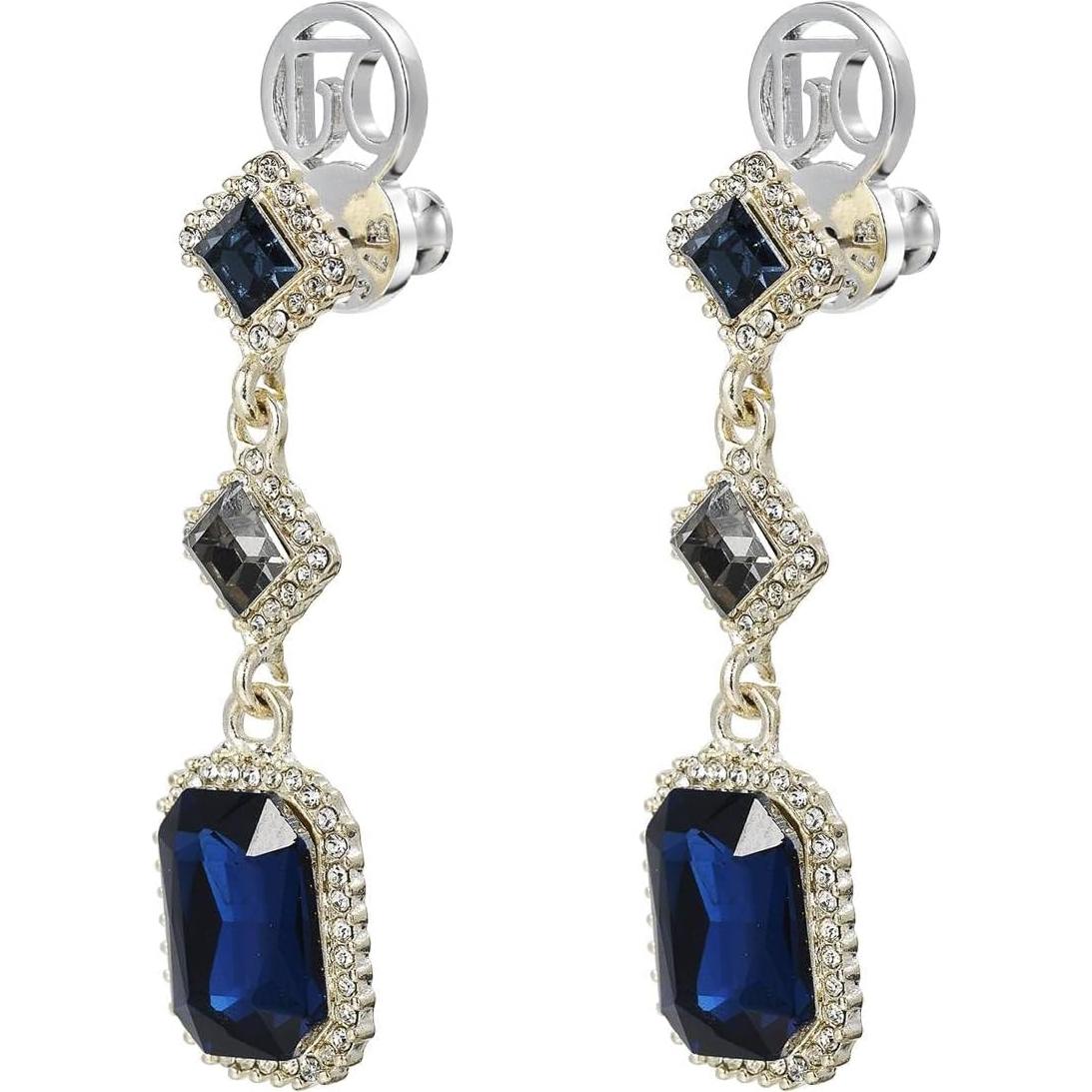 Resortes Elevadores para Pendientes DCRSLB Oro Blanco 16x8 mm