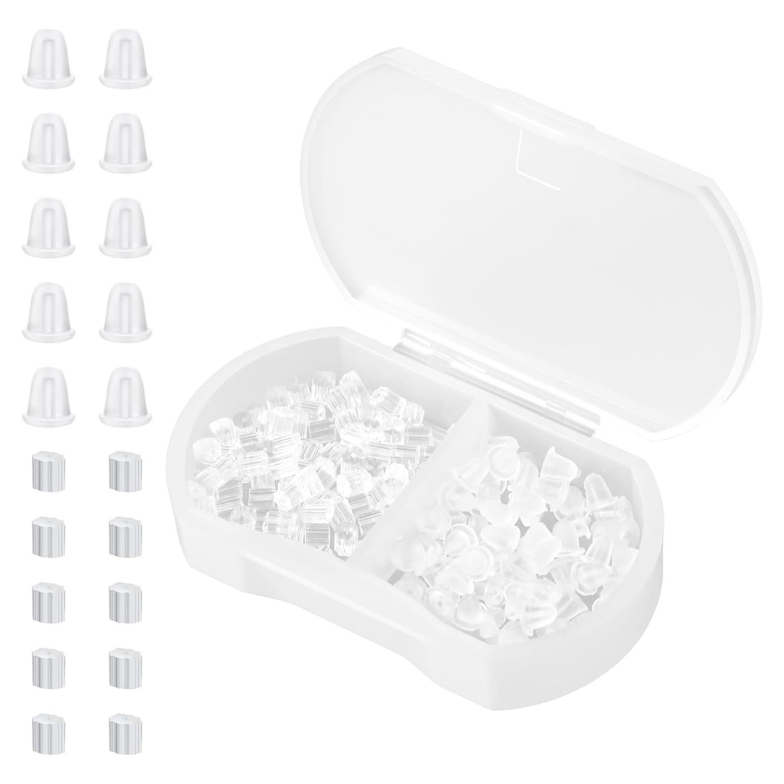 Tapones de Silicona Transparentes Aysatogc - 100 Piezas