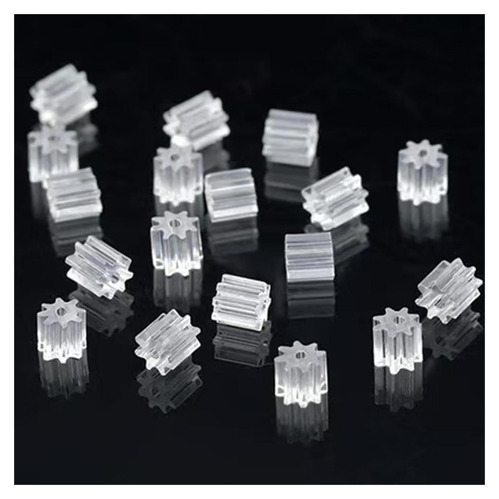 Tapones de Silicona Hipoalergénicos OwlkOrmy - 200 Pcs Transparentes