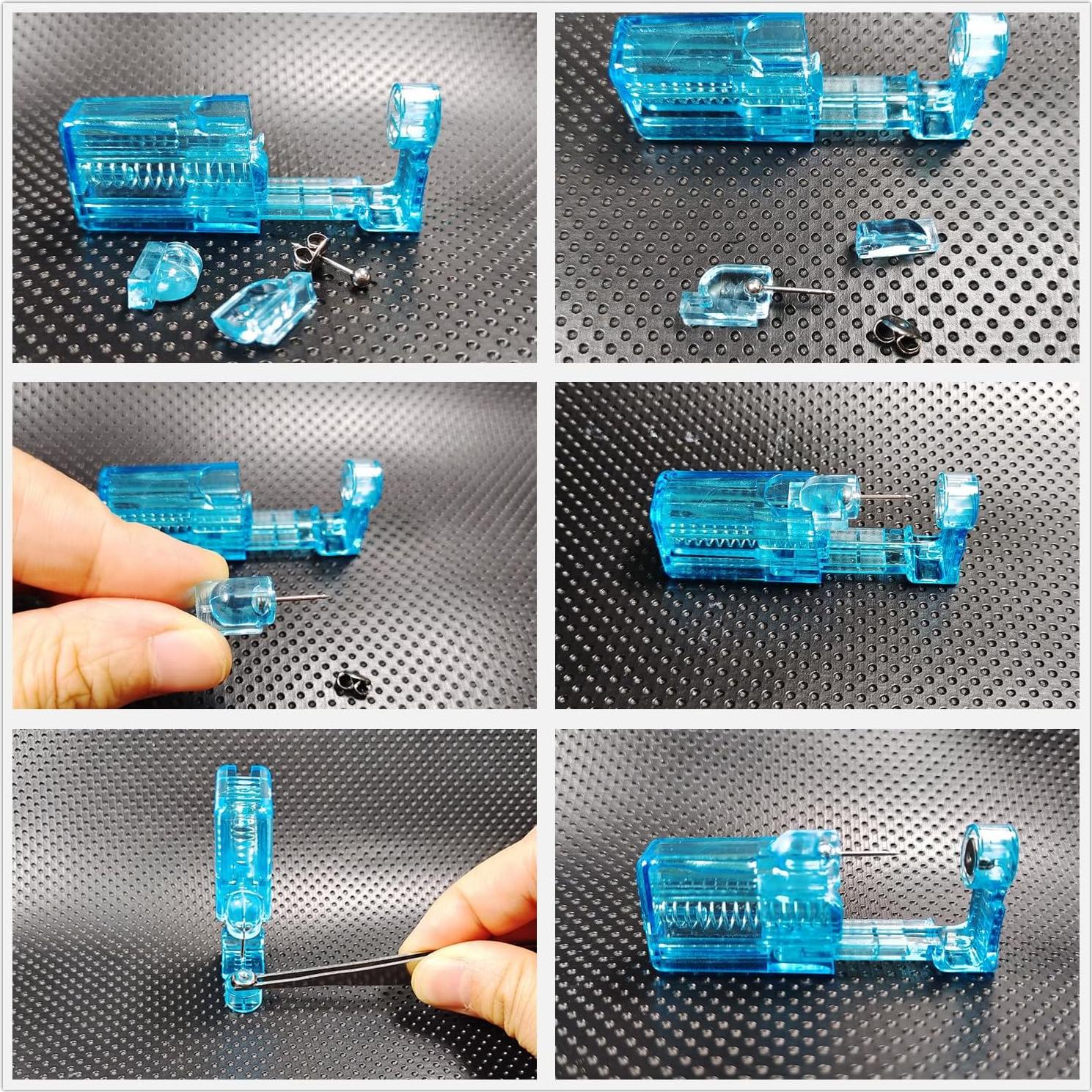 Kit de Perforación de Orejas Perfect Life CC - 2 Pistolas y Pendientes