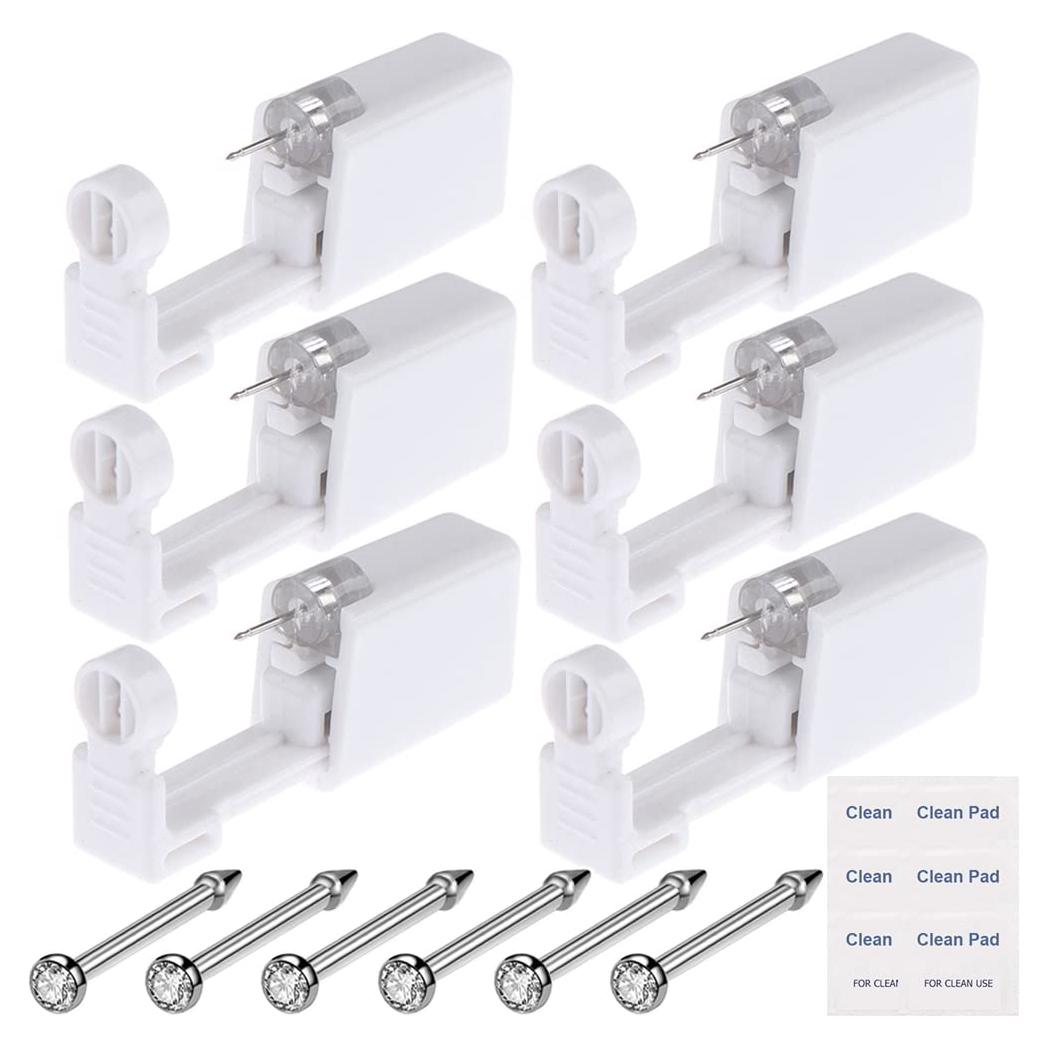 Kit de Perforación de Nariz Lyuxzad 18 Piezas Autopercutánea