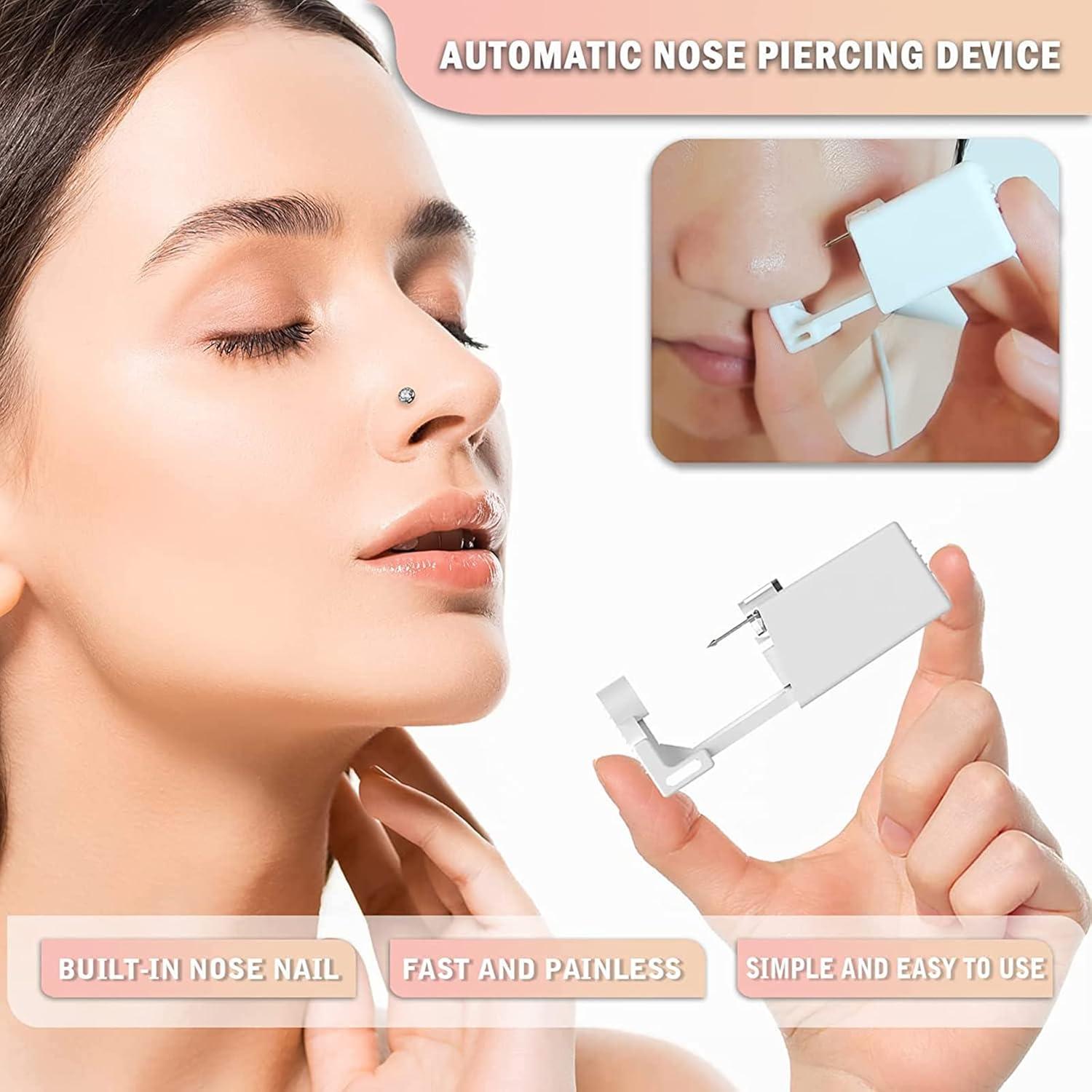 Kit de Perforación de Nariz Lyuxzad 18 Piezas Autopercutánea