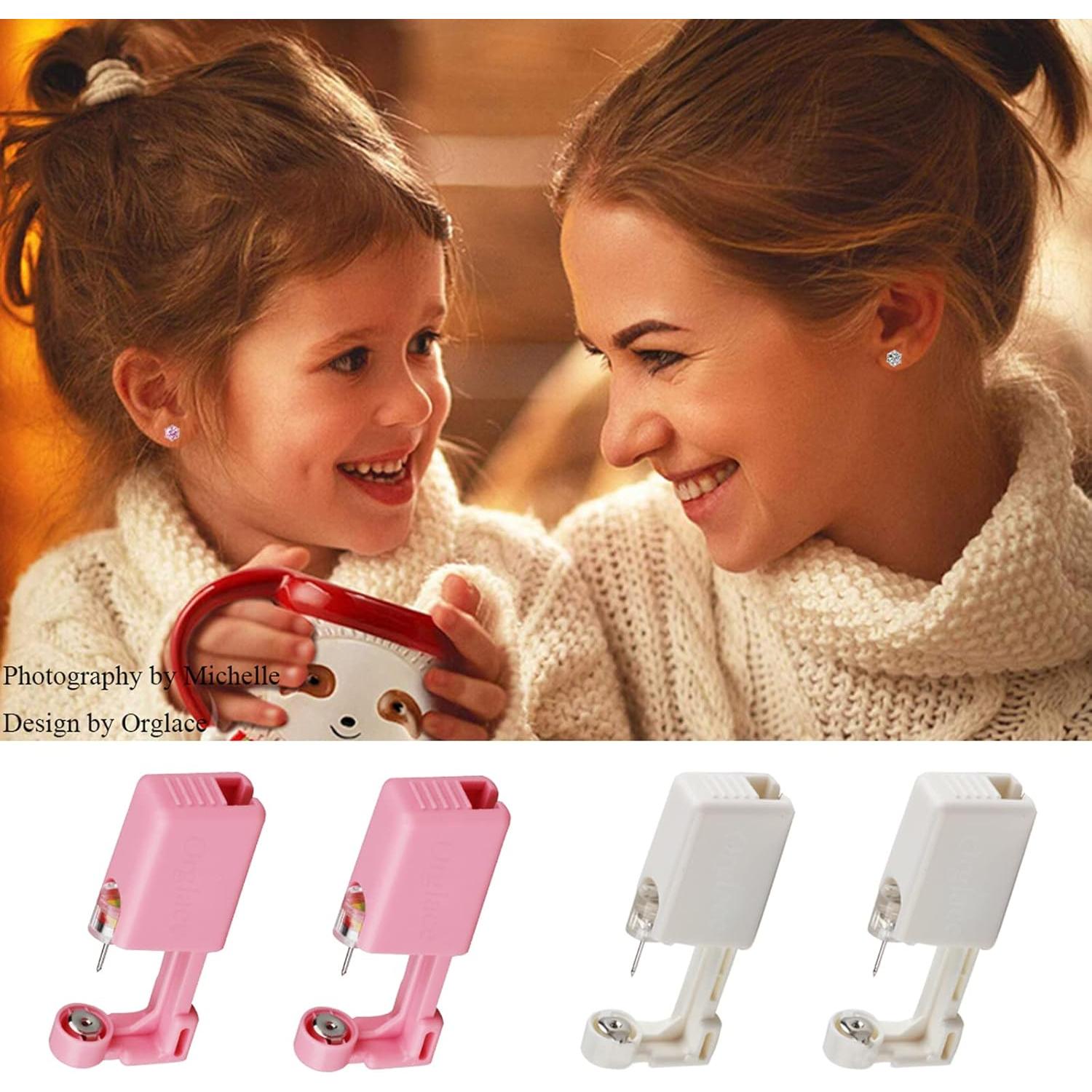 Kit de Perforación de Orejas Desechable Orglace - 4 Unidades