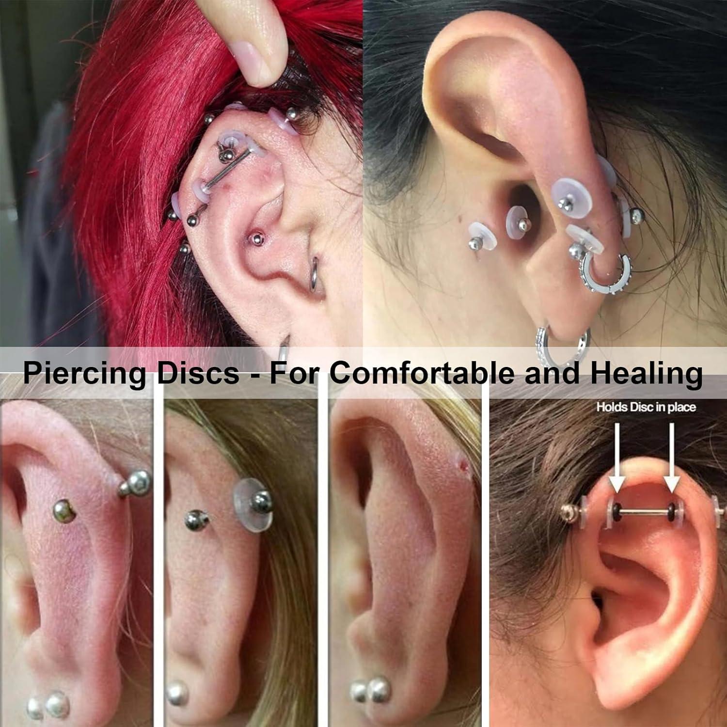 Kit de Piercing Profesional 66 Piezas JUDERO - Agujas 12G a 20G