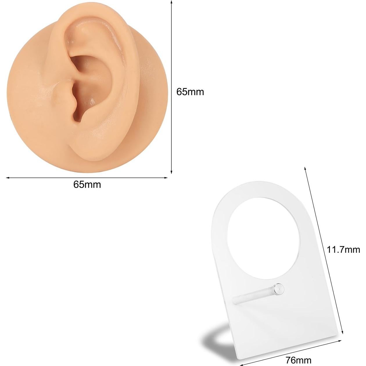 Kit de Piercing de Silicona 6ixGosh para Práctica y Exhibición