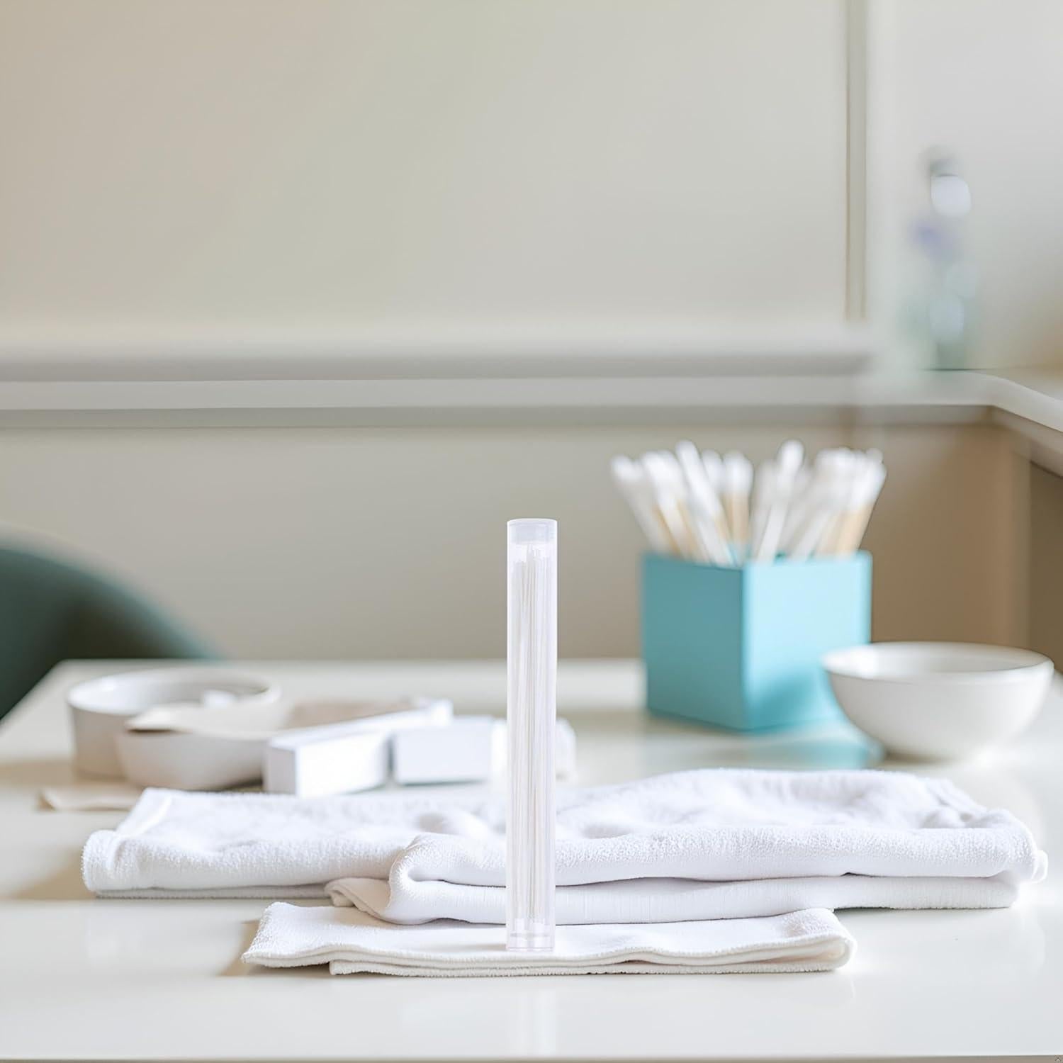 Limpiador de Piercing de Oreja BWESOO - Hilo de Limpieza Herbal