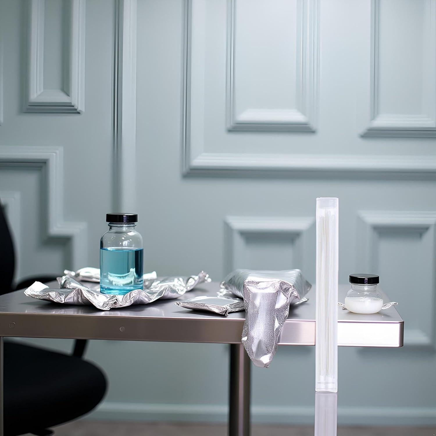 Limpiador de Piercing de Oreja BWESOO - Hilo de Limpieza Herbal