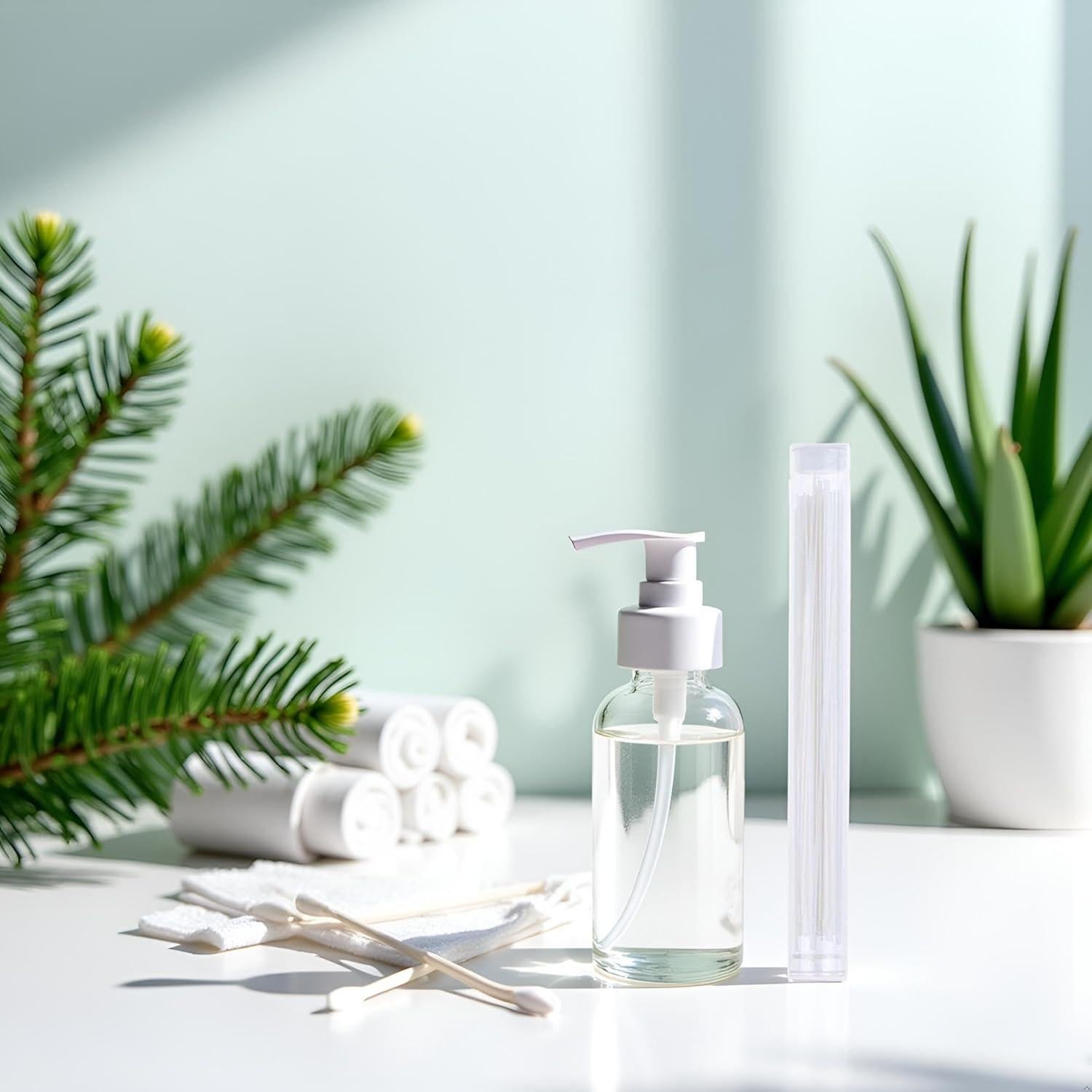 Limpiador de Piercing de Oreja BWESOO - Hilo de Limpieza Herbal