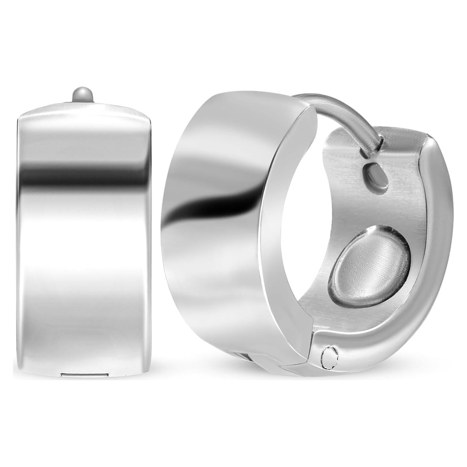 Pendientes Magnéticos MagnetRX de Acero Inoxidable para Mujeres - Terapia Linfática